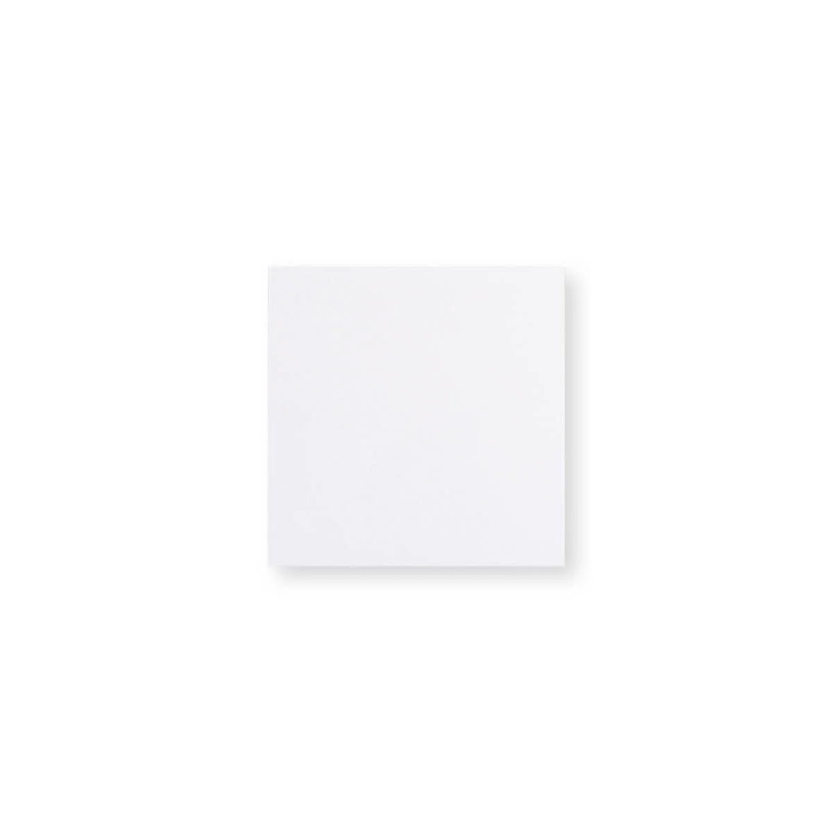 Witte envelop - Punt Flap 105x105 mm - Image 2