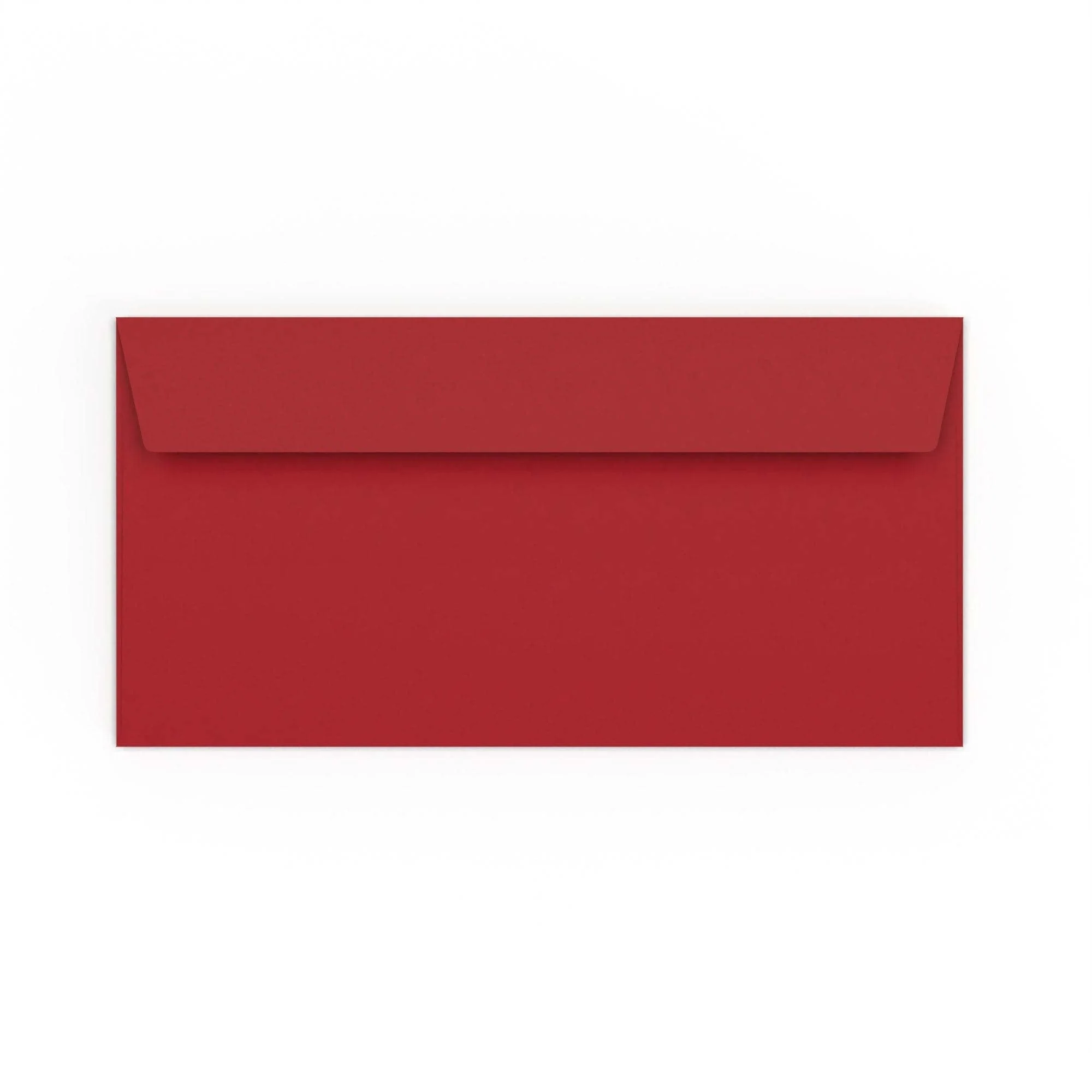 110x220 mm (DL) Donkerrood Envelop