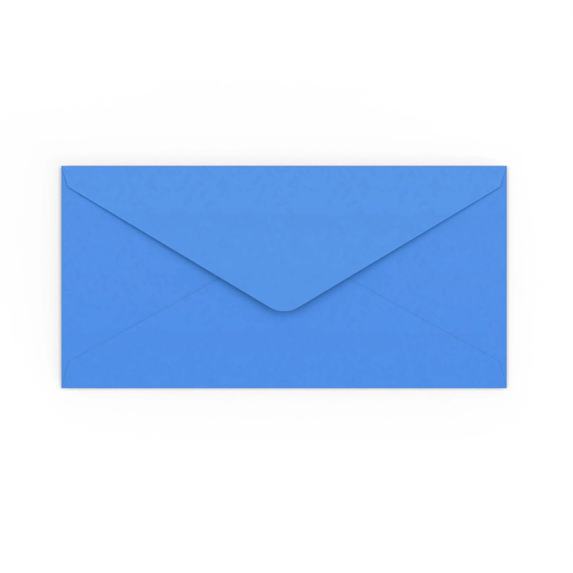 110x220 mm (DL) Helder Blauw Envelop