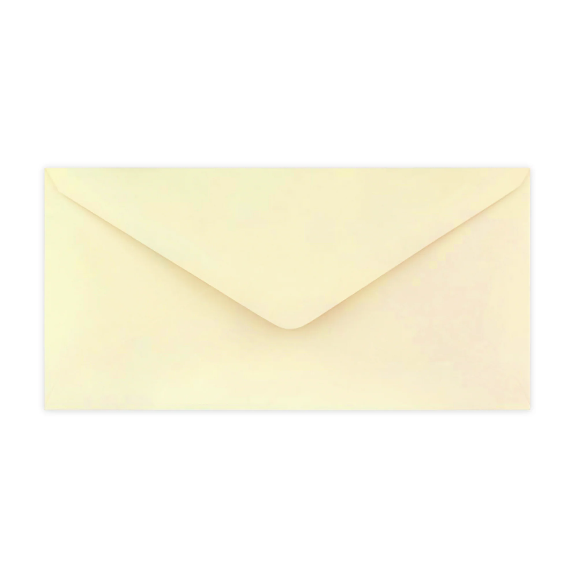 110x220 mm (DL) Ivoor Geweven Envelop
