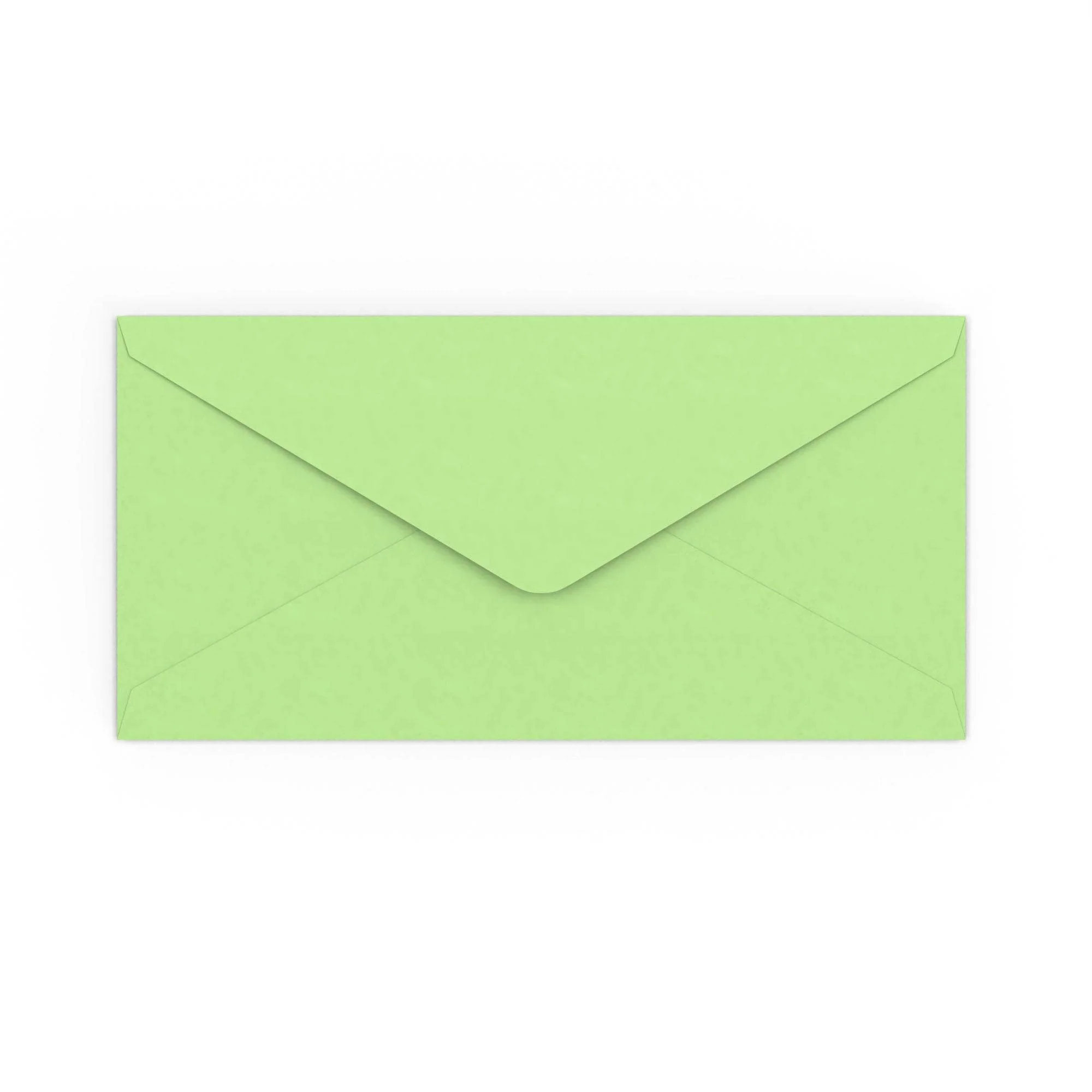 110x220 mm (DL) Lichtgroen Gekleurde Envelop