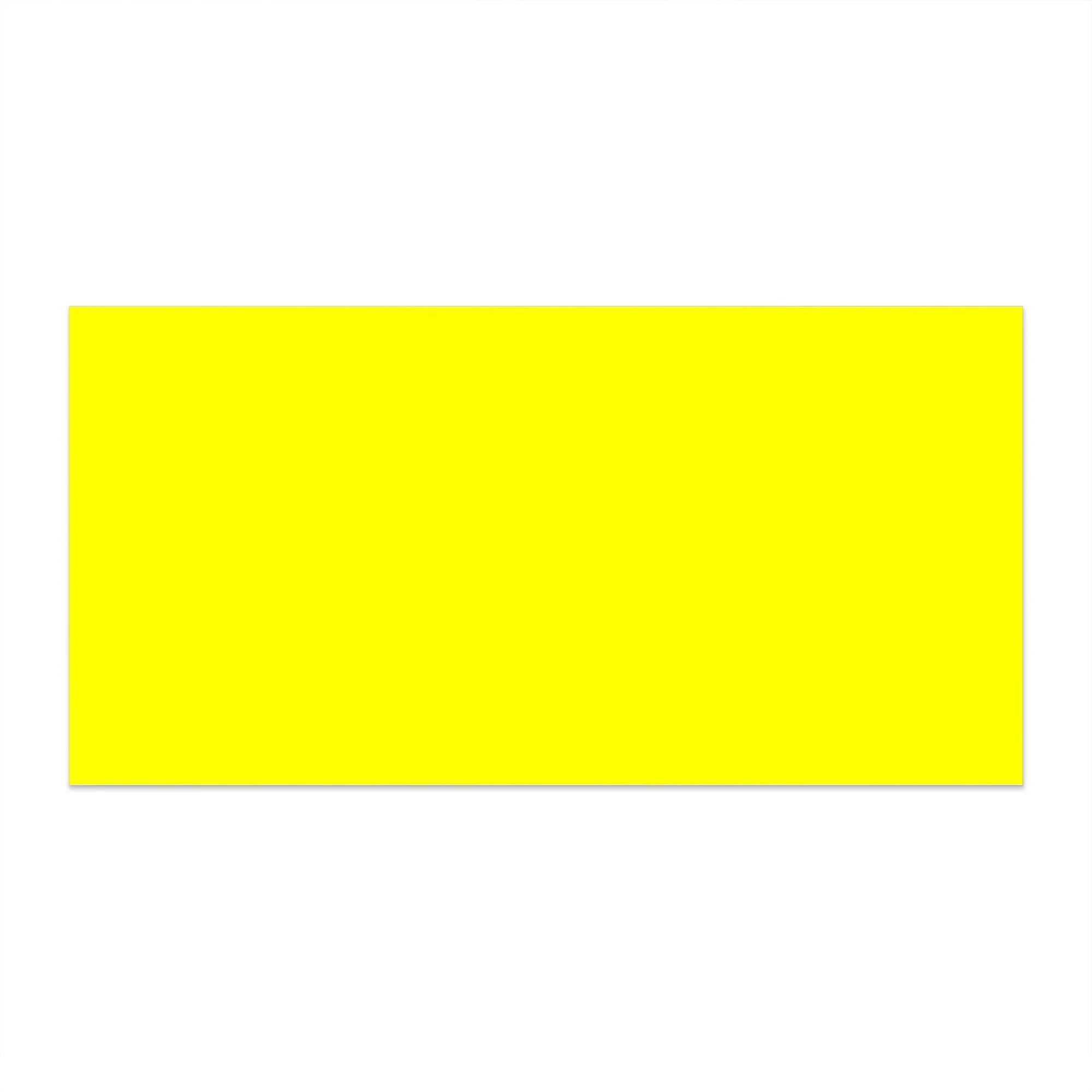 110x220 mm (DL) Neon Geel Envelop met Venster - Image 2