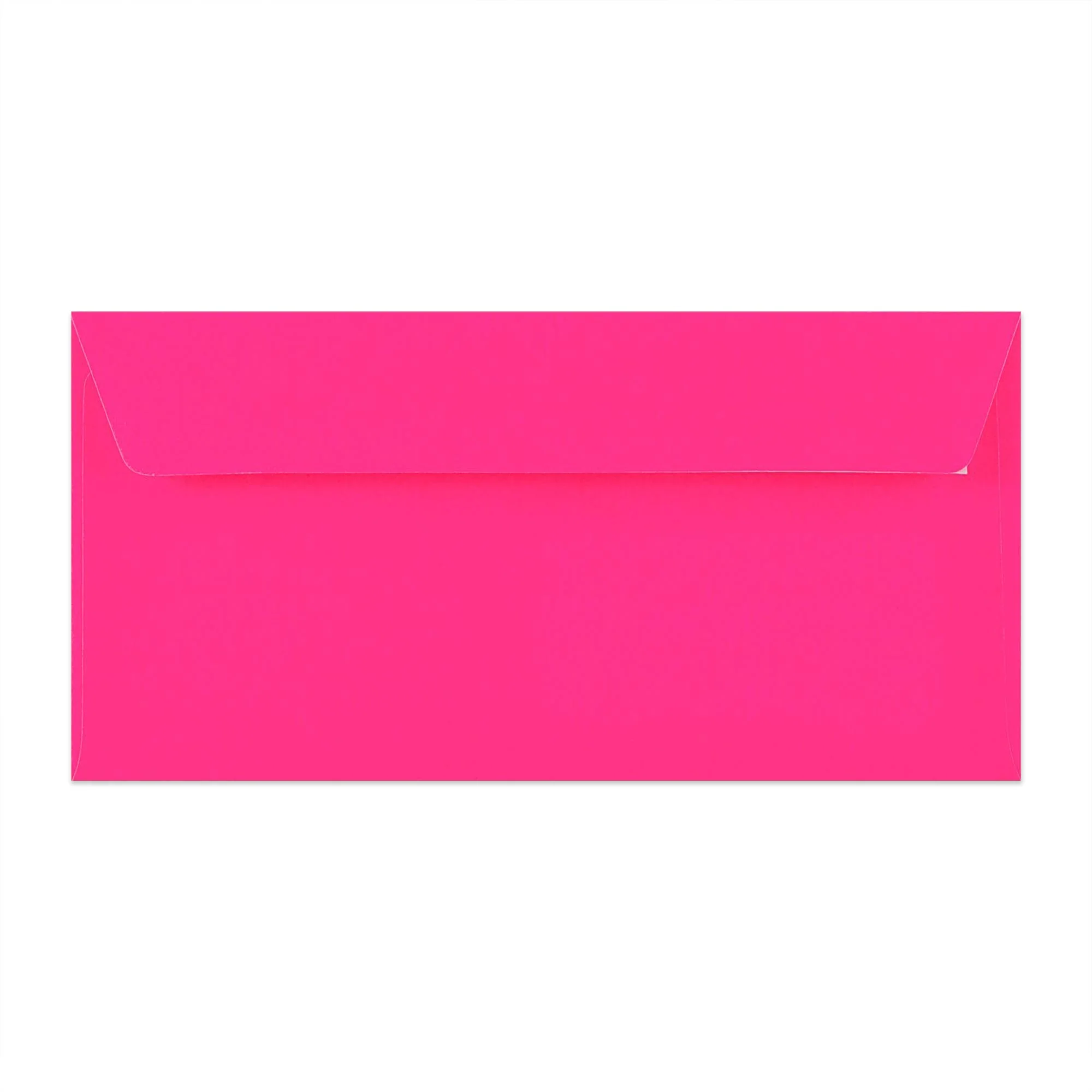 110x220 mm (DL) Neon Roze Envelop met Venster - Image 2