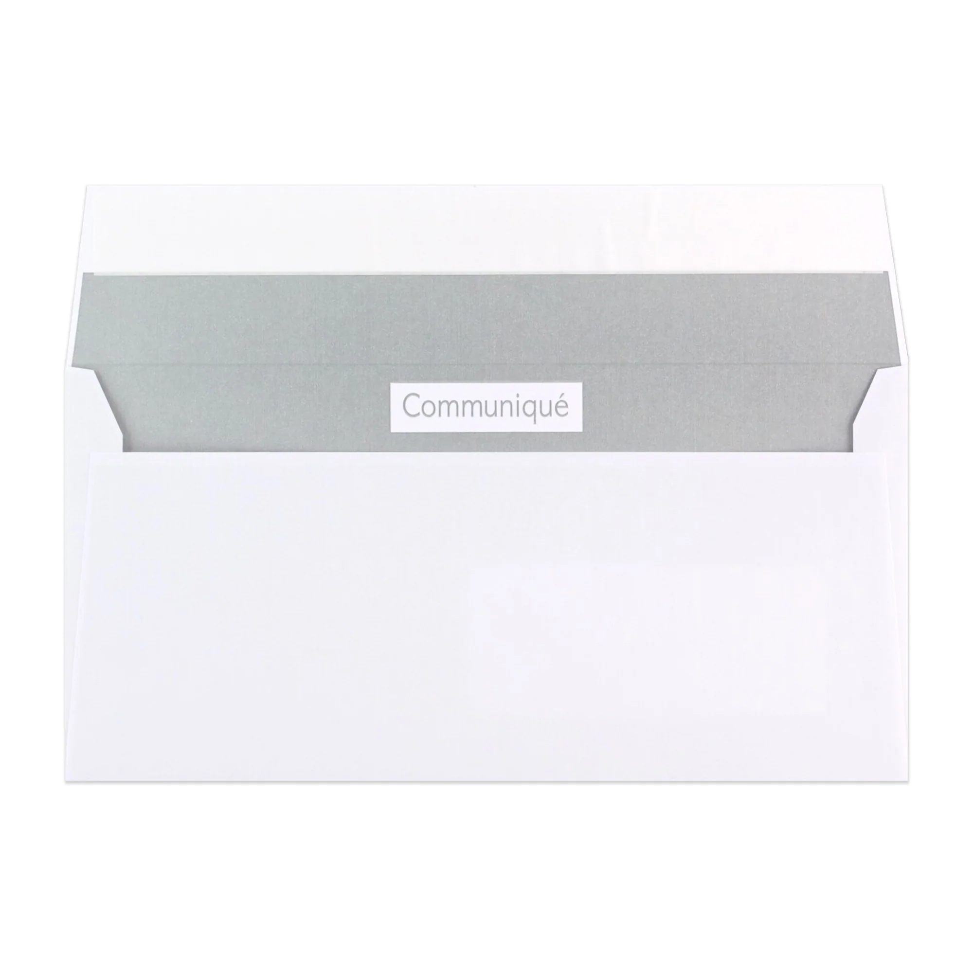 110x220 mm (DL) Witte envelop communique - Image 2