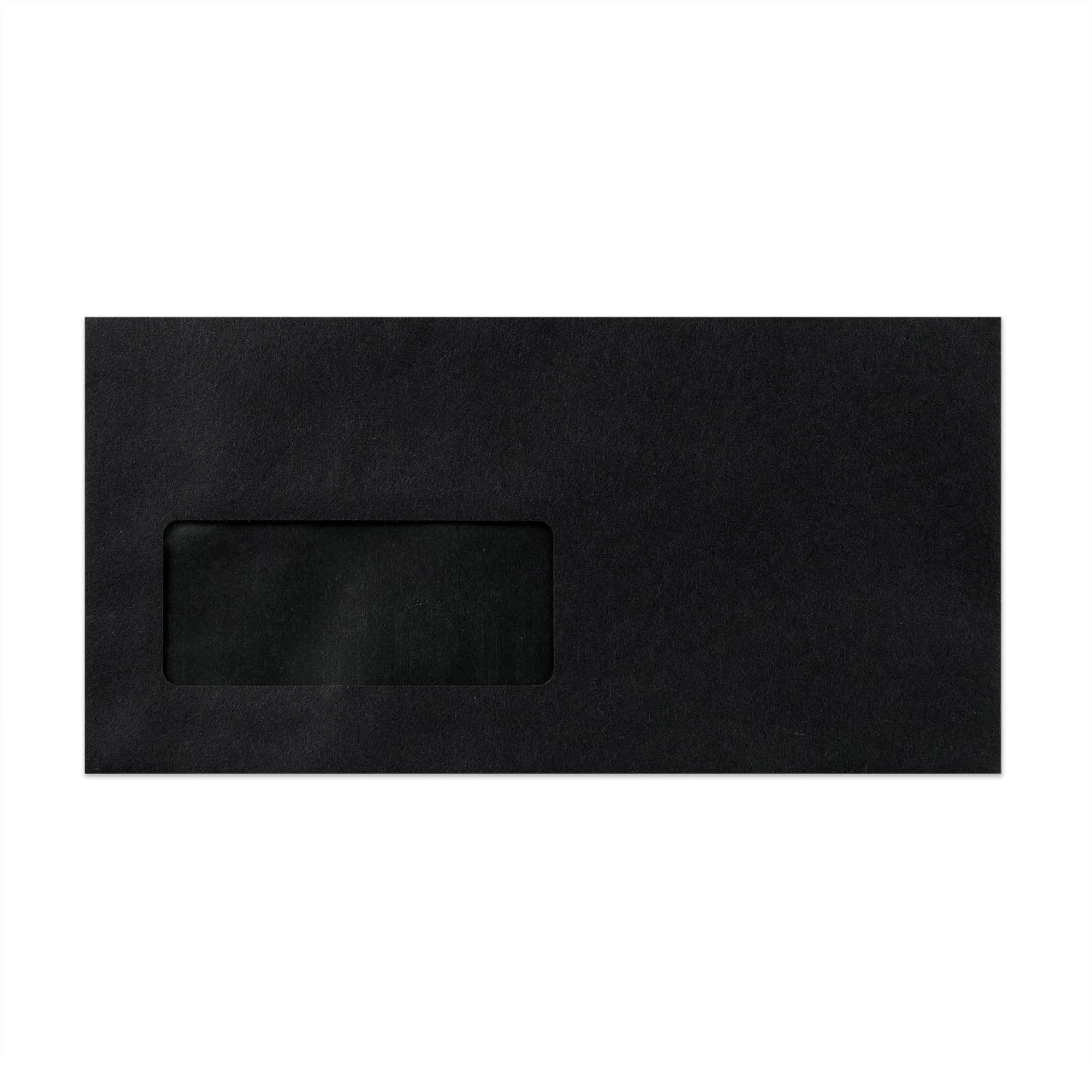 110x220 mm (DL) Zwarte Envelop