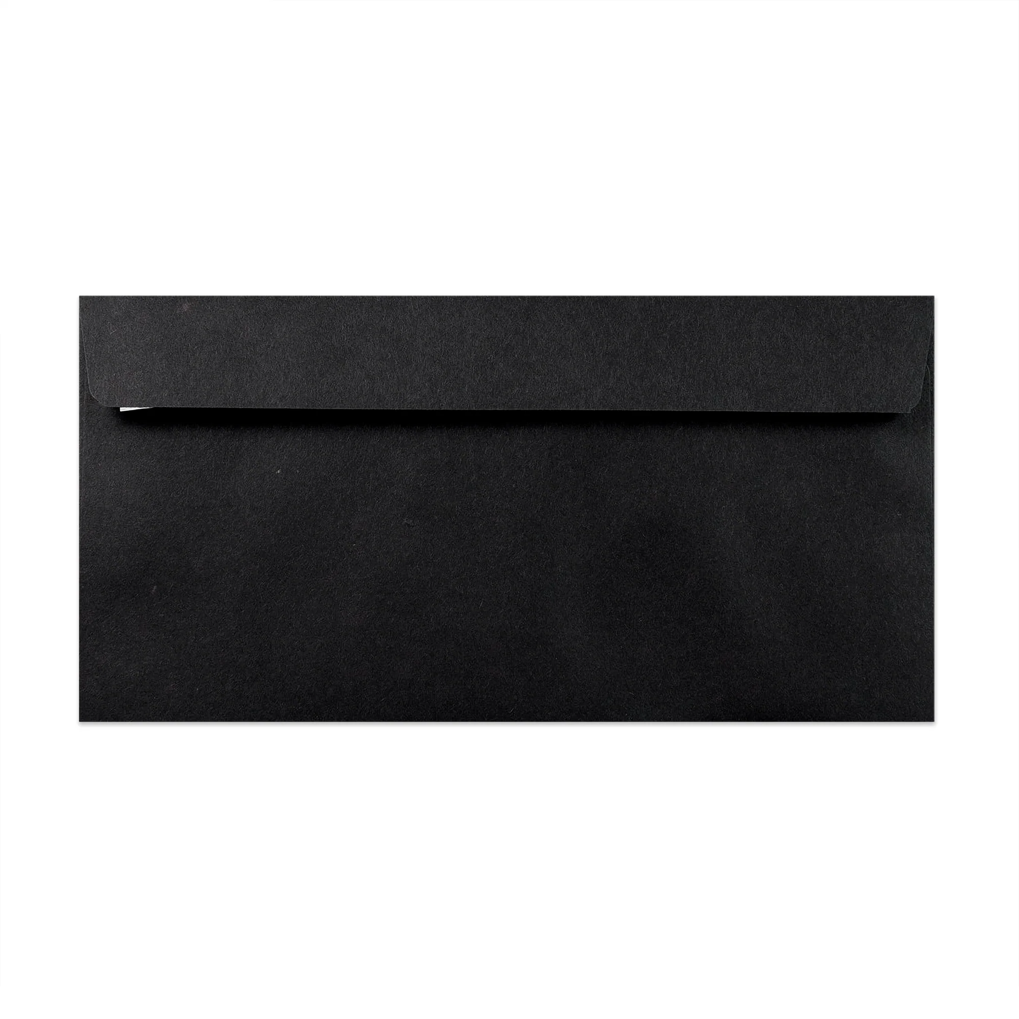 110x220 mm (DL) Zwarte Envelop - Image 2
