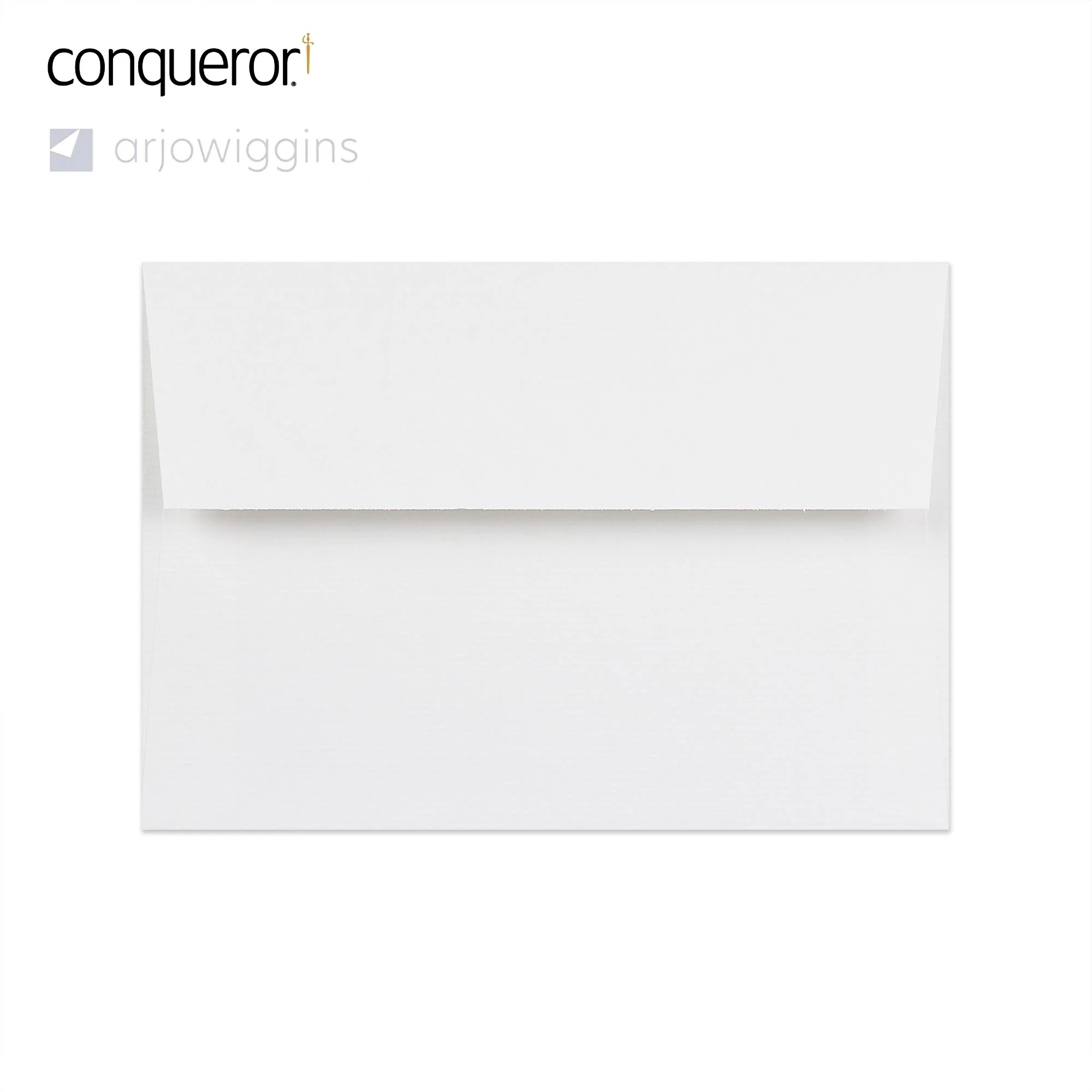 114x162 mm (C6) Biljant Wit Conqueror Gelegde Envelop