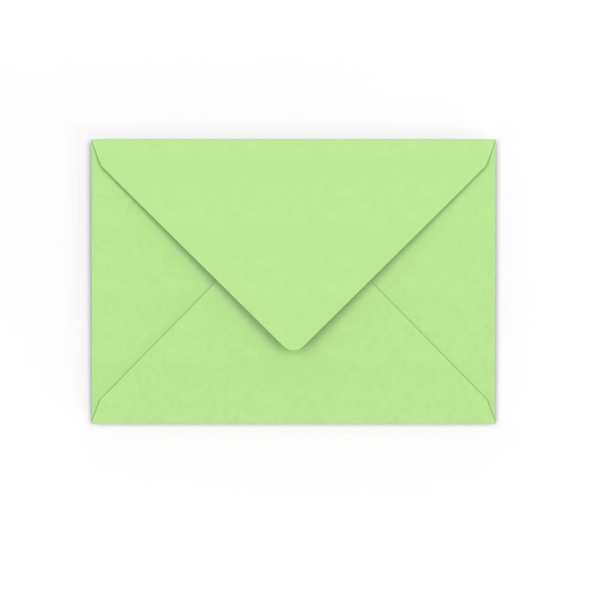 114x162 mm (C6) Lichtgroen Gekleurde Envelop