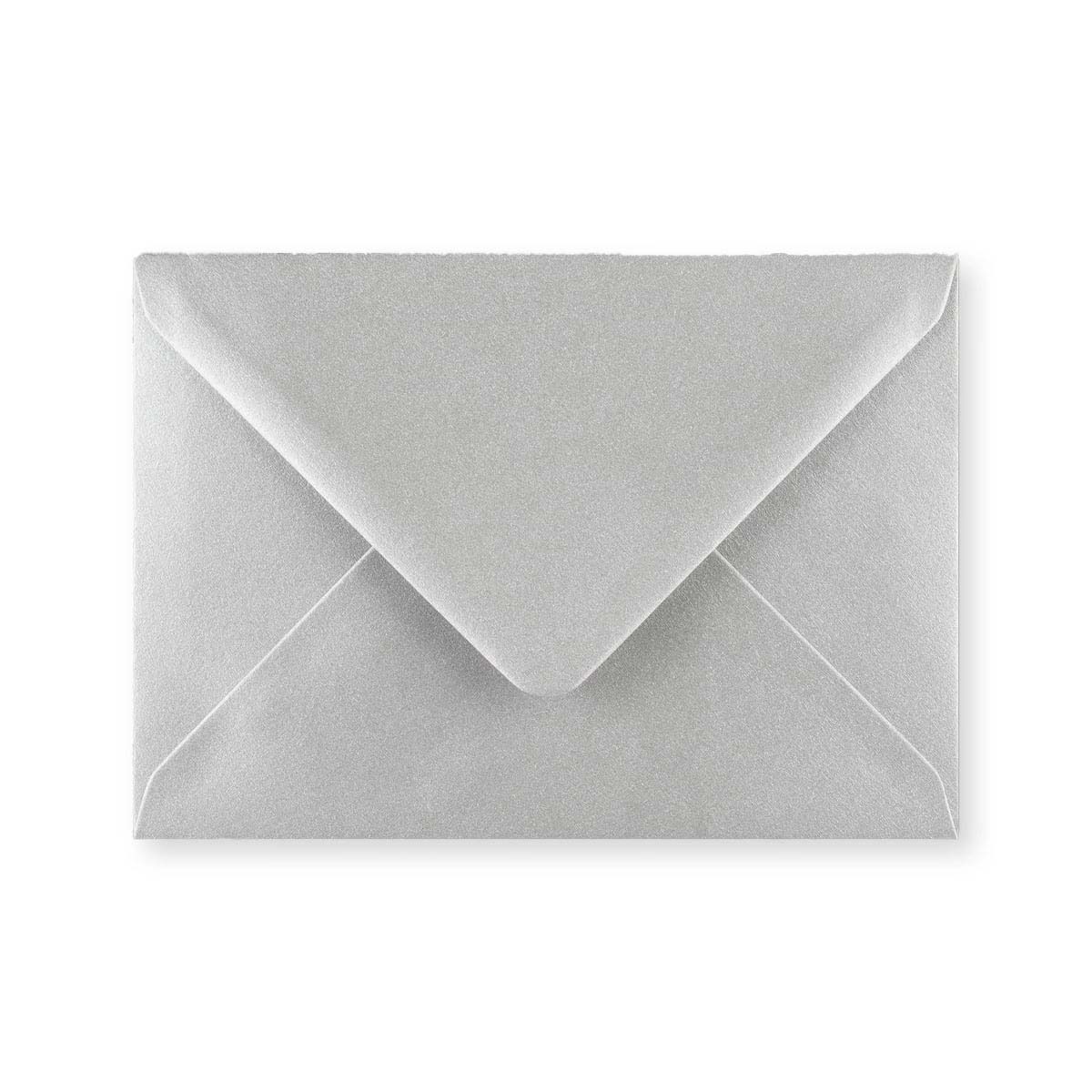 114x162 mm (C6) Metalen Zilver Envelop