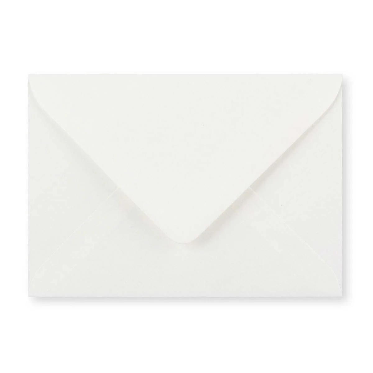 Witte geribbelde lichtgewicht envelop (90 g/m²) 114x162 mm (C6)