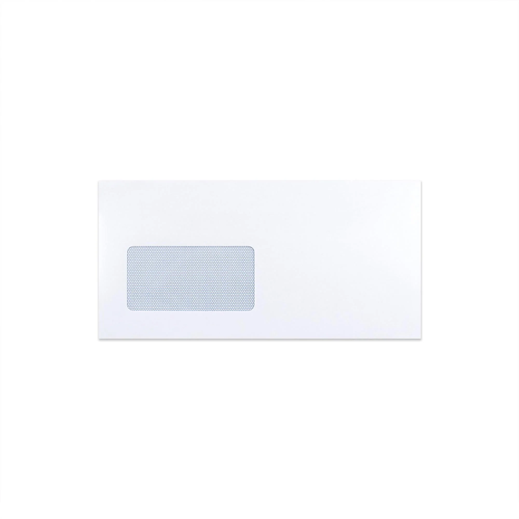 114x229 mm Witte envelop met venster