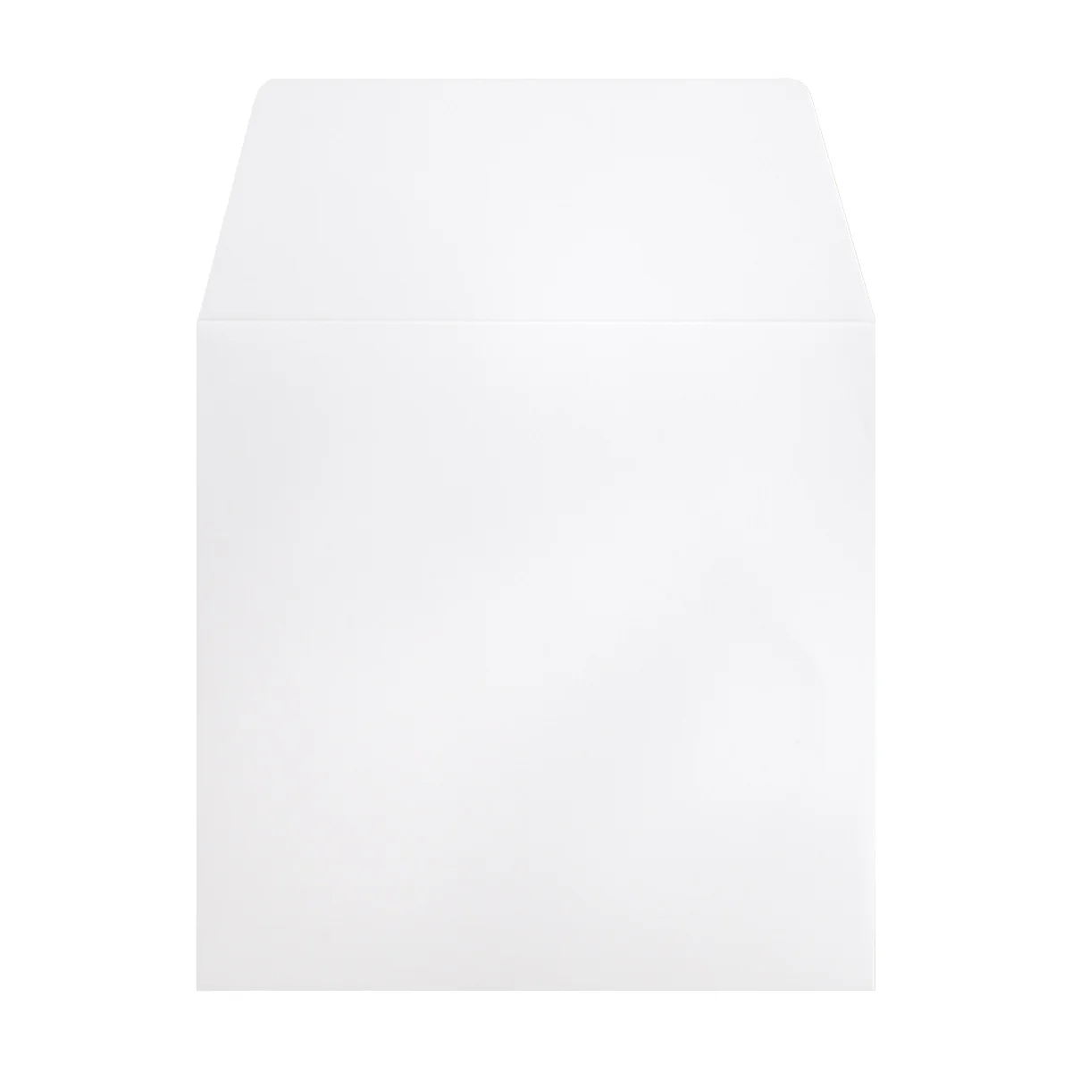 Witte envelop van zwaar papier 125×125 mm - Image 2