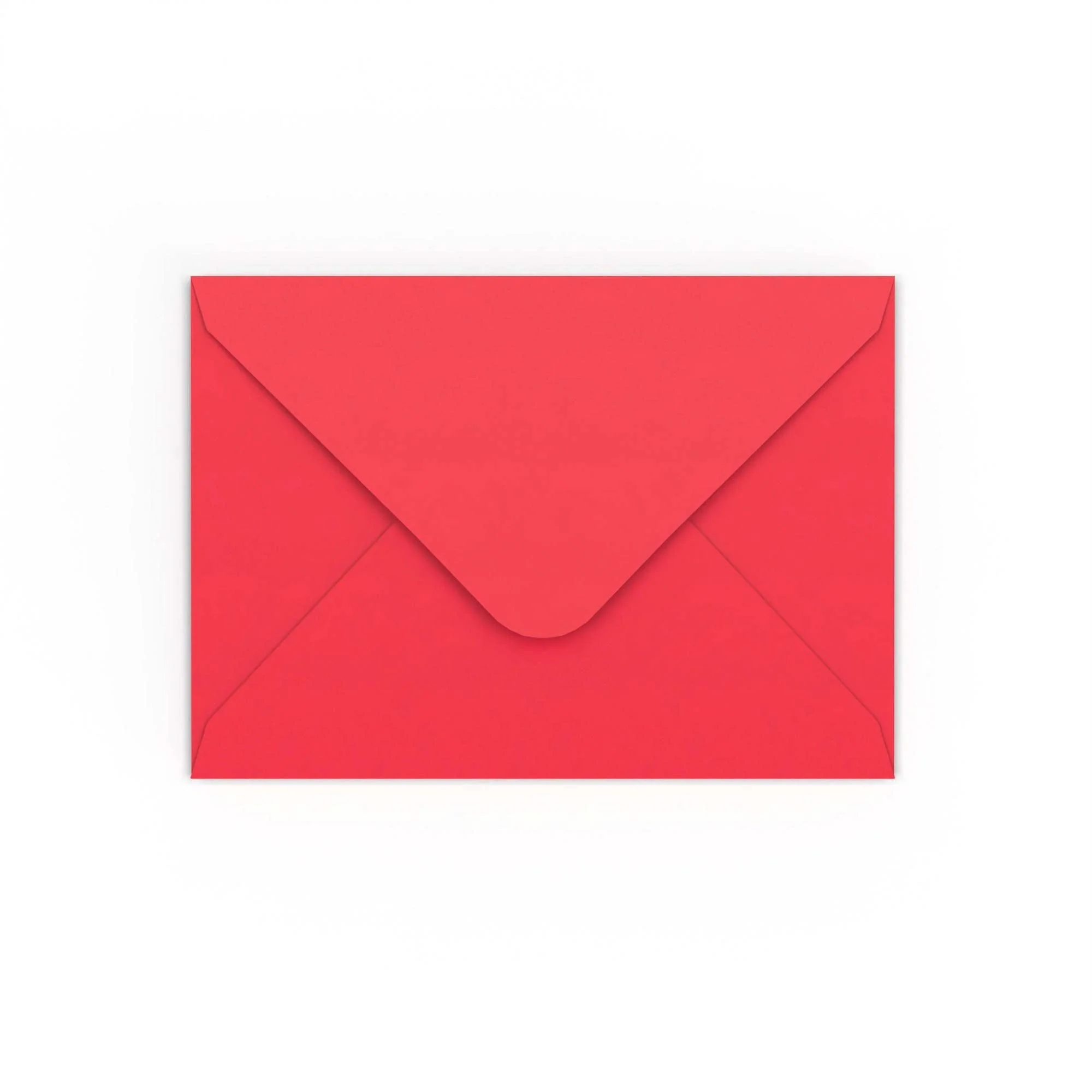 125x175 mm Helder Rood Envelop