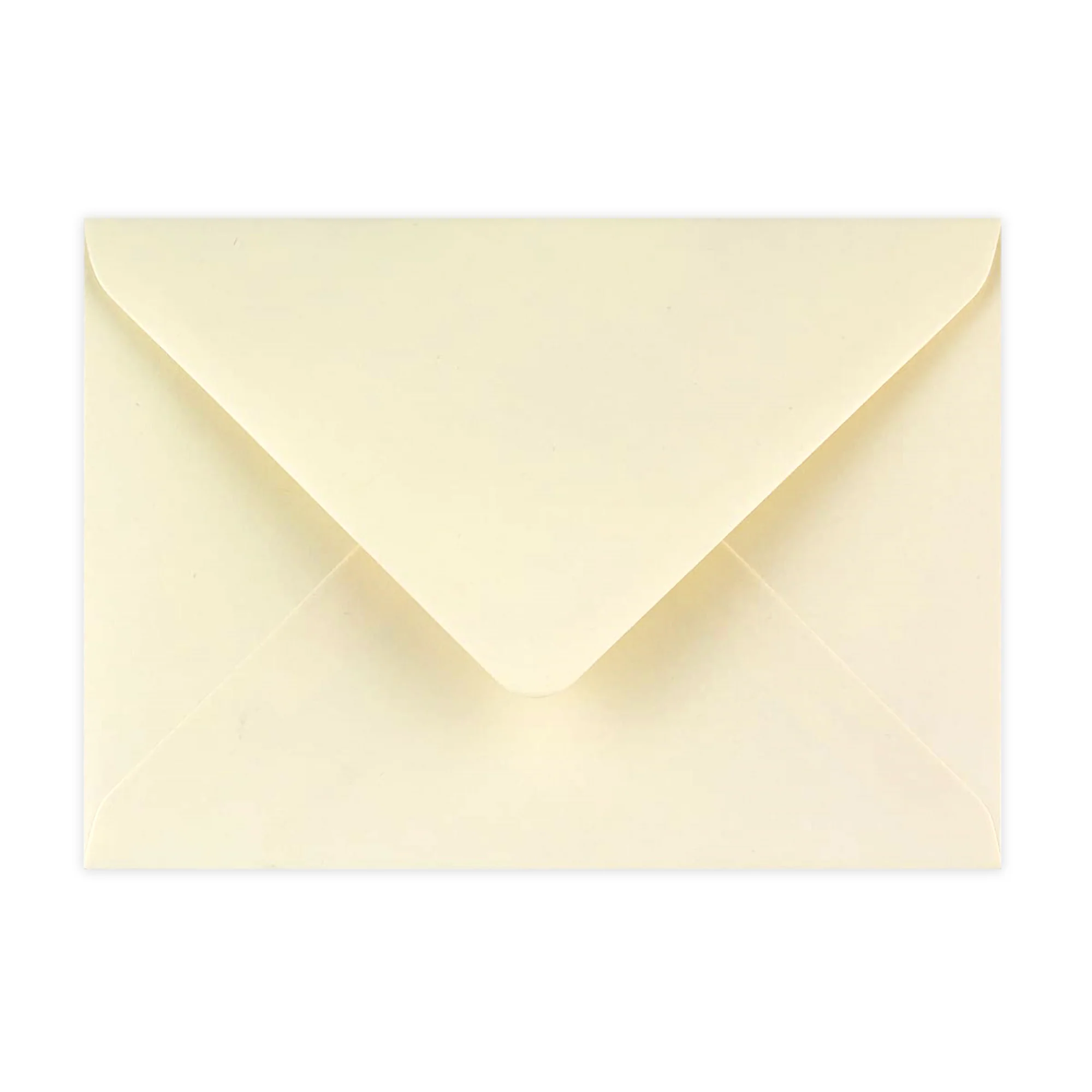 125x175 mm Ivoor Geweven Envelop