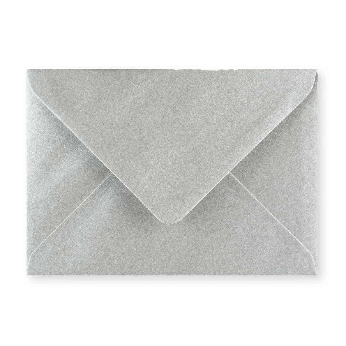 125x175 mm Metalen Zilver Envelop