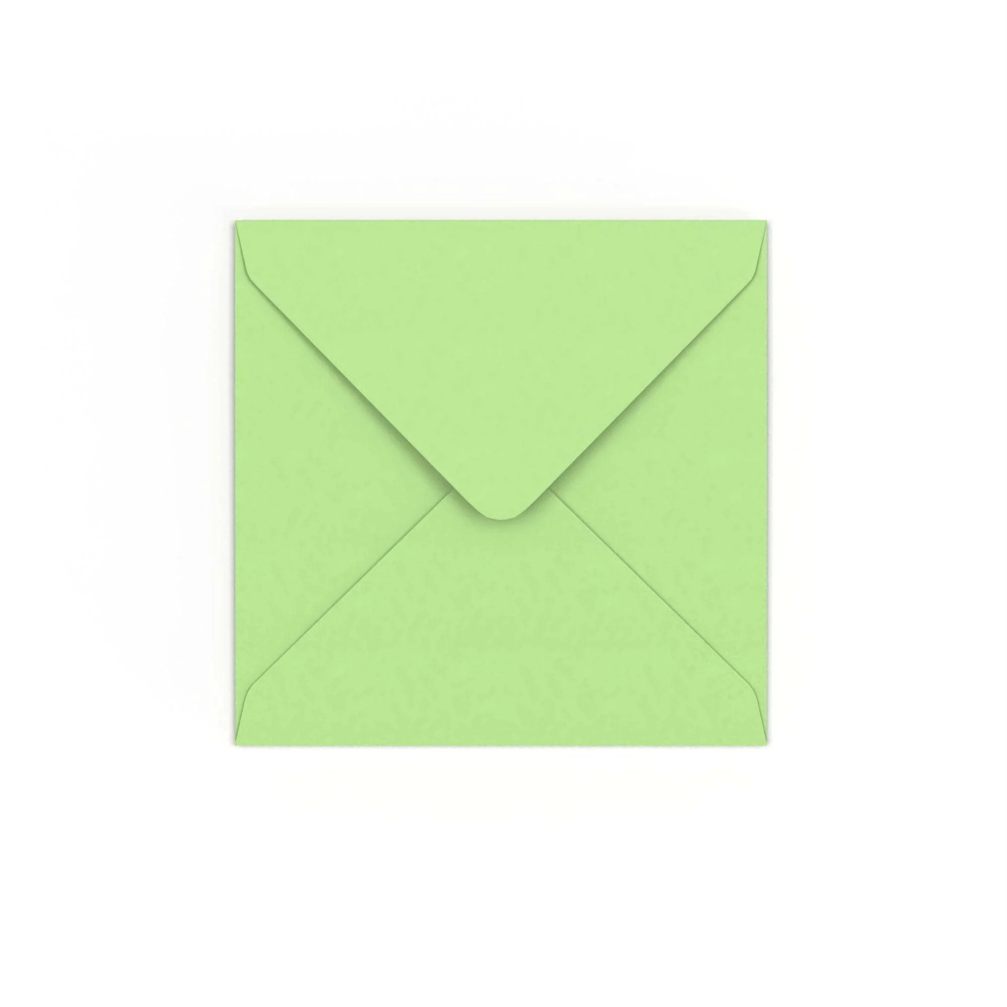 130x130 mm Lichtgroen Gekleurde Envelop