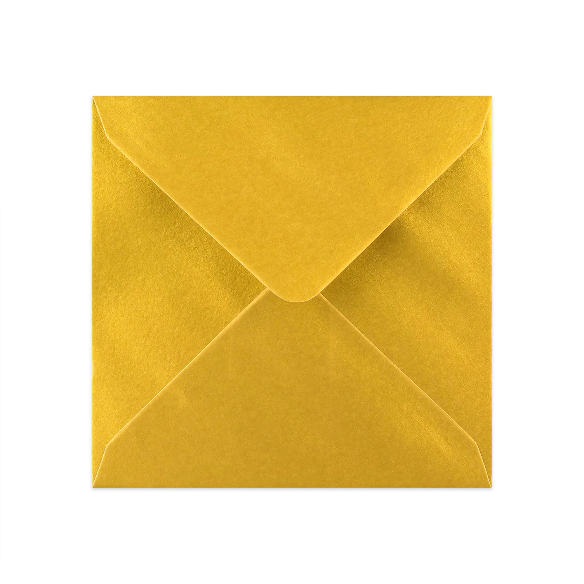 130x130 mm Metalen Gouden Envelop