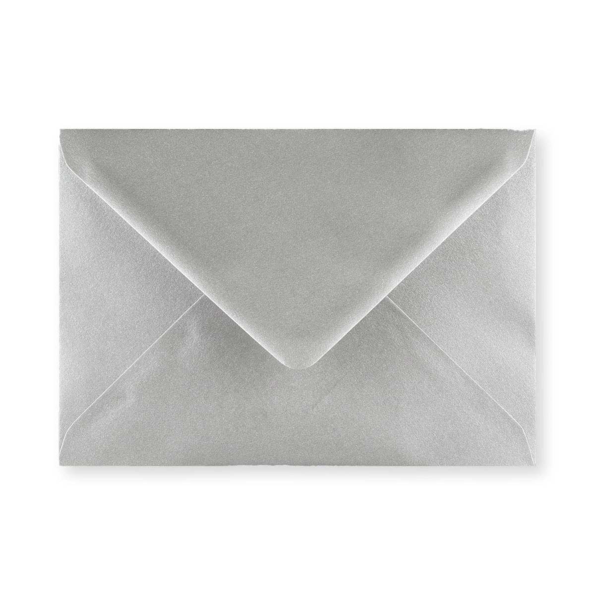 133x184 mm Metalen Zilver Envelop
