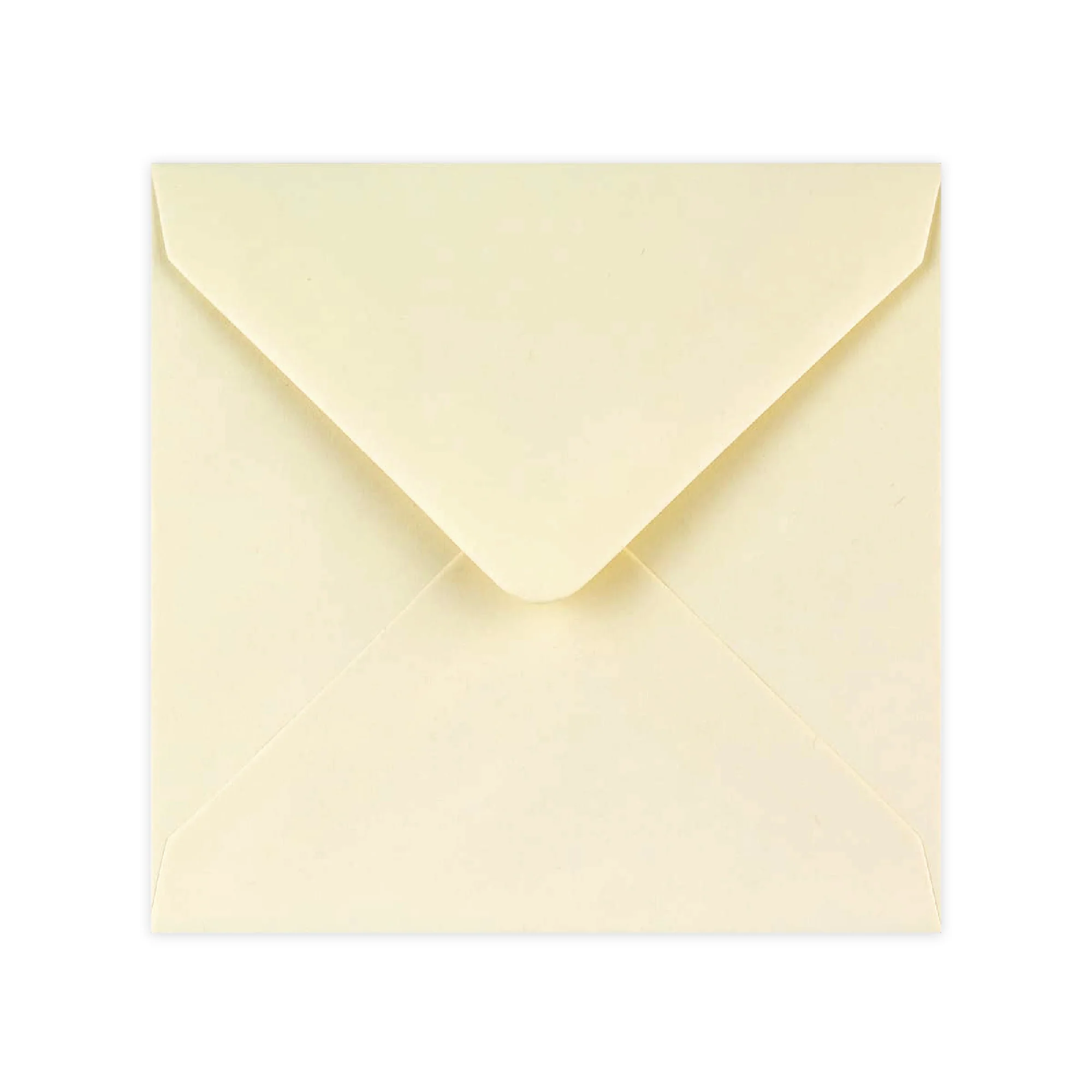 140x140 mm Ivoor Geweven Envelop
