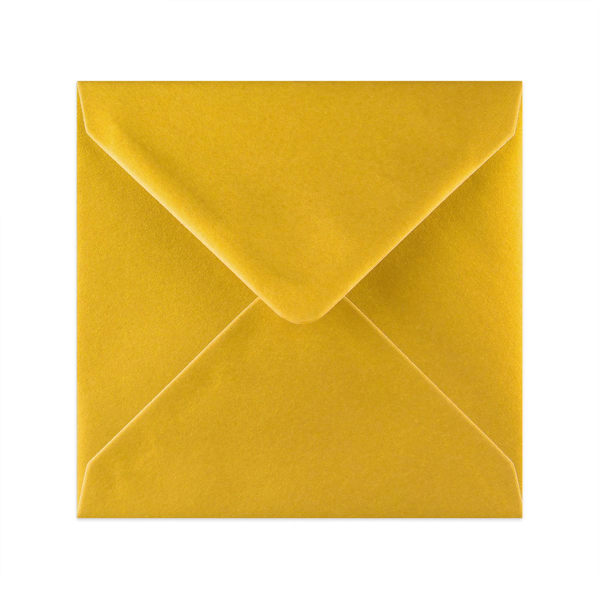 140x140 mm Metalen Gouden Envelop