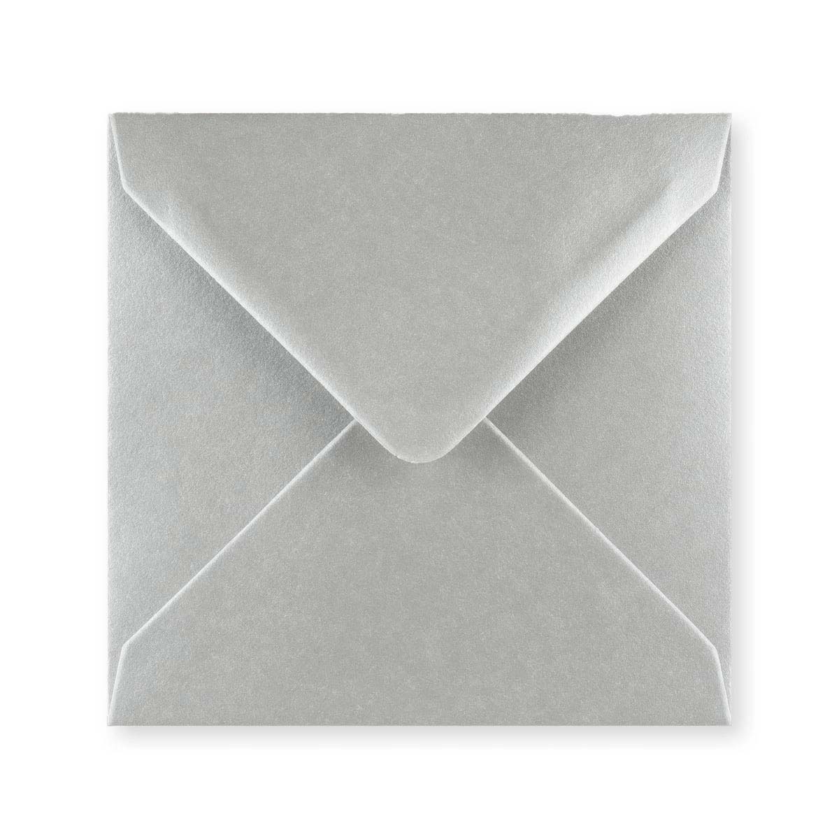 140x140 mm Metalen Zilver Envelop
