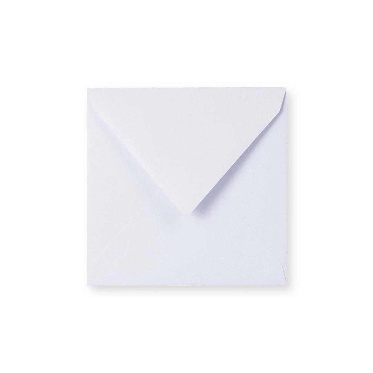 Witte envelop - Punt Flap 140x140 mm
