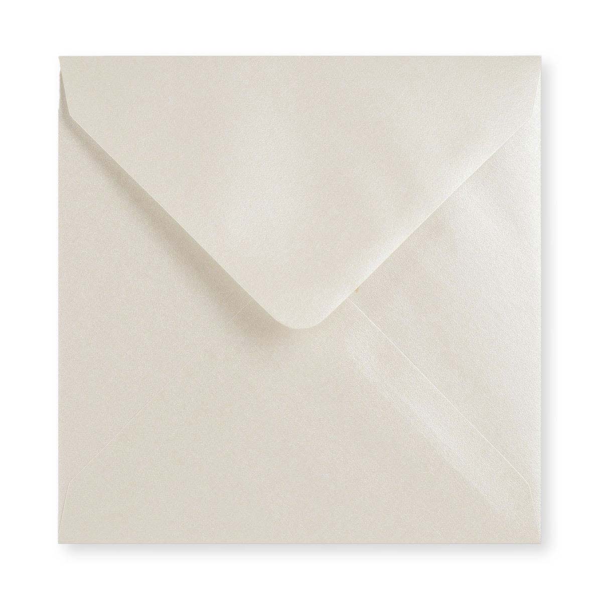 Oesterkleurige envelop - Punt Flap 140x140 mm