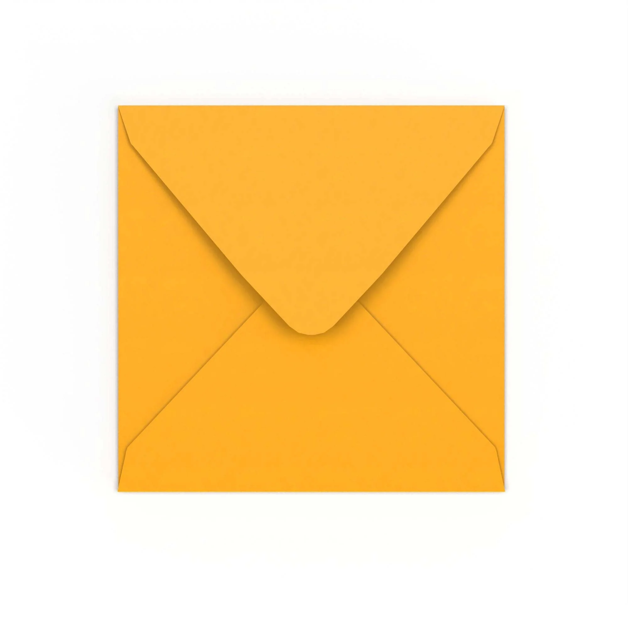 155x155 mm Diepgeel Envelop