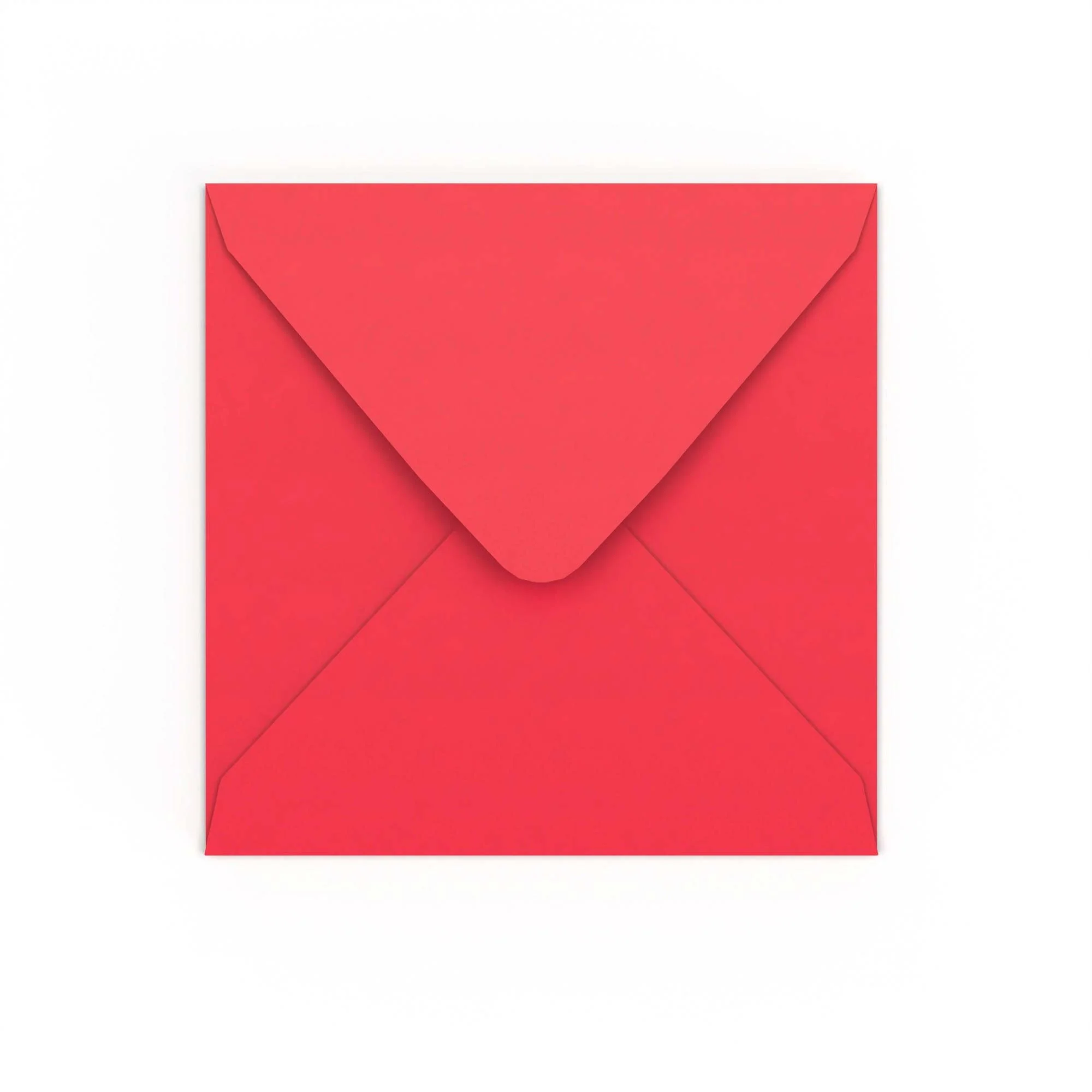 155x155 mm Helder Rood Envelop