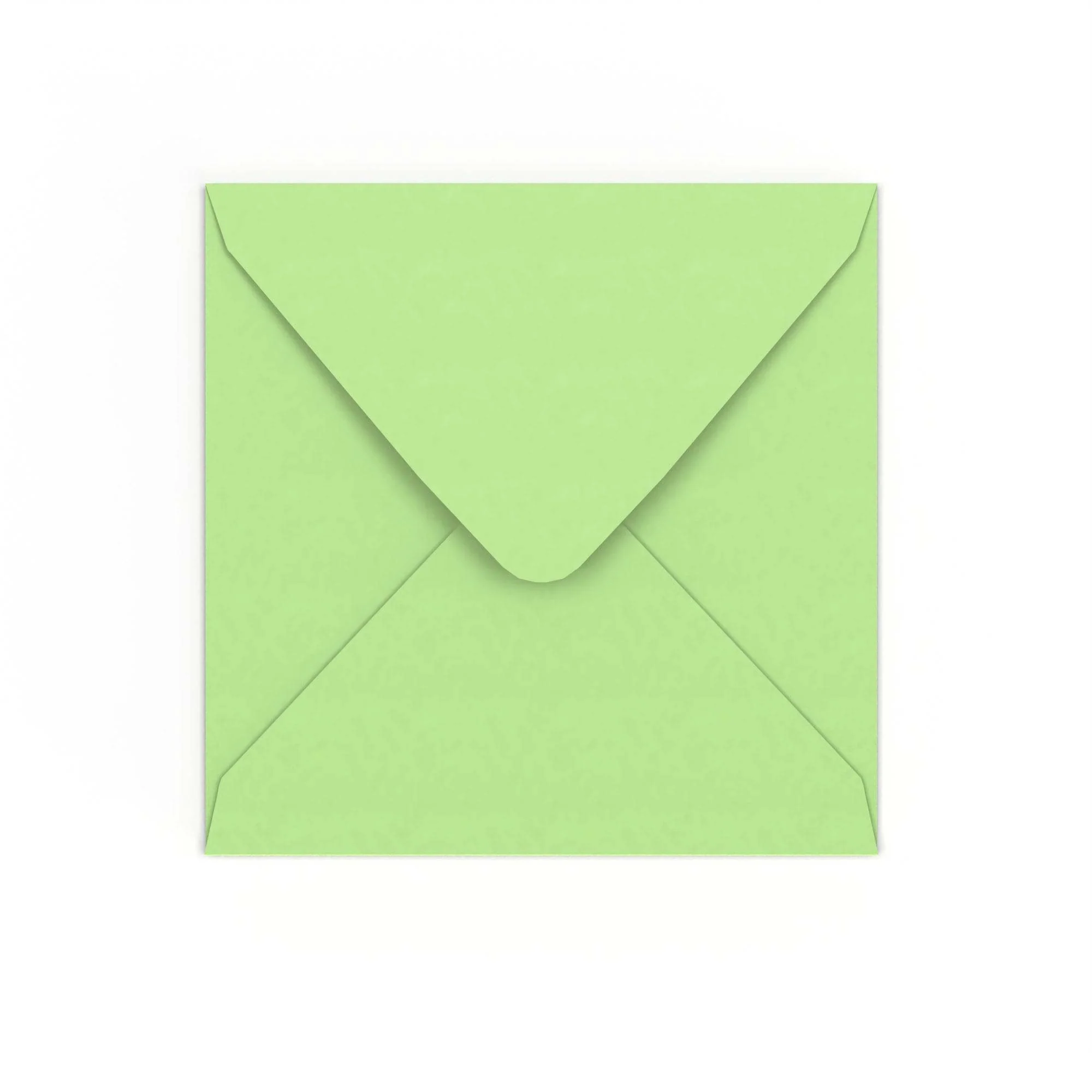 155x155 mm Lichtgroen Gekleurde Envelop