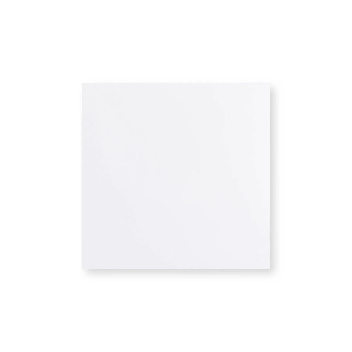 Witte envelop - Punt Flap 155x155 mm - Image 2