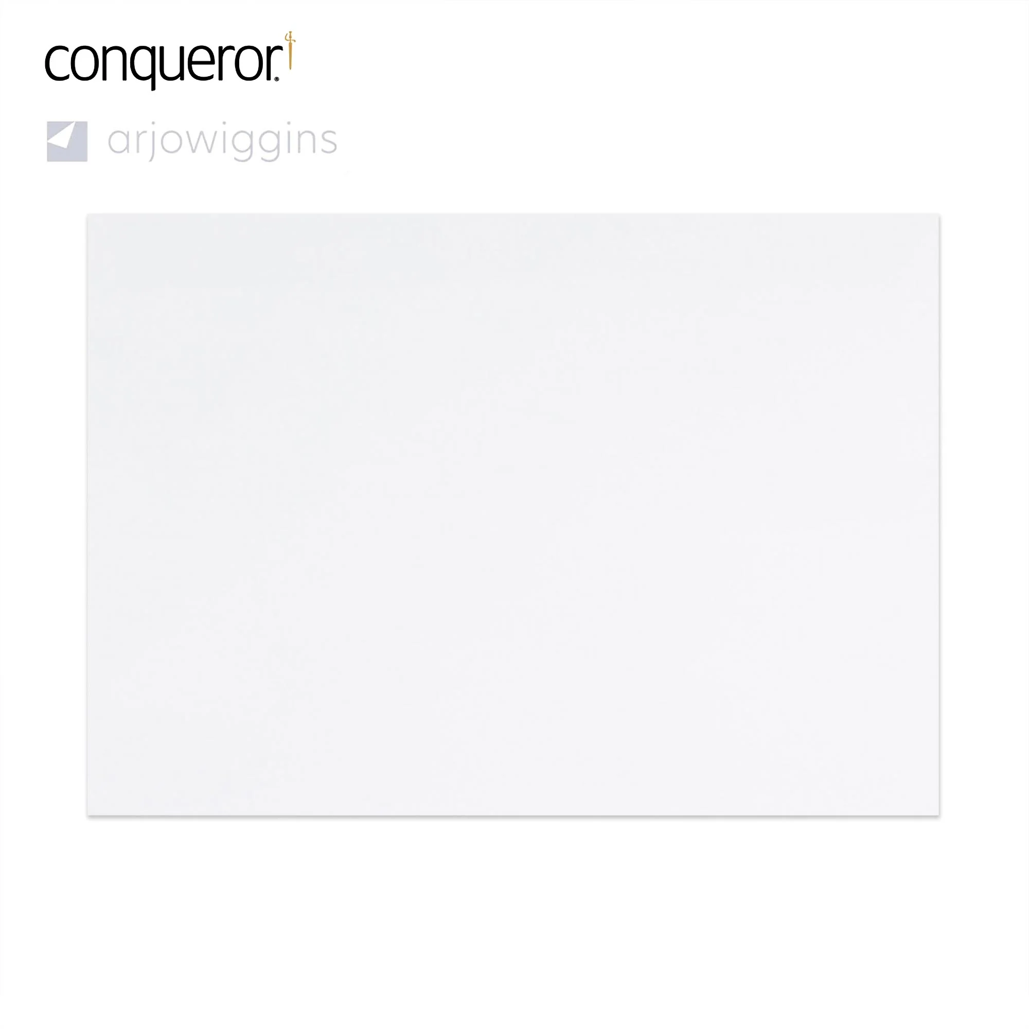 162x229 mm (C5) Diamant Wit Conqueror Geweven Envelop - Image 2