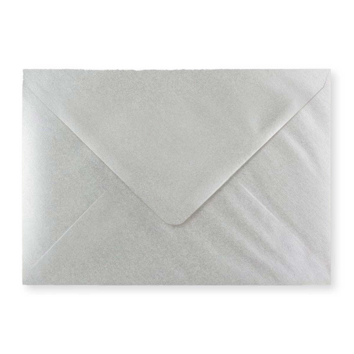 162x229 mm (C5) Metalen Zilver Envelop
