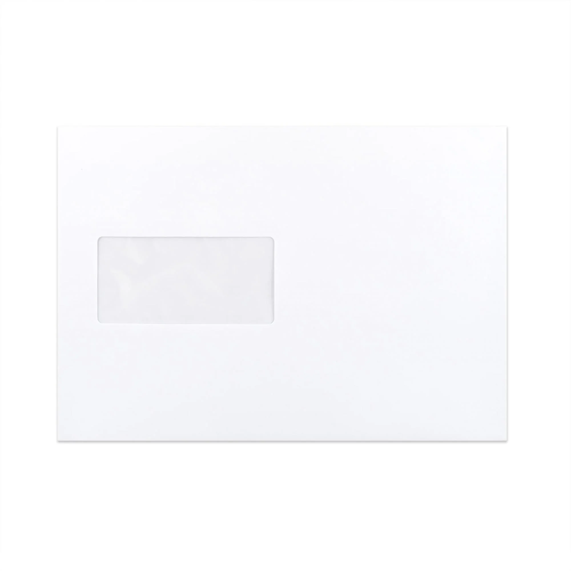Witte Envelop - Rechte Flap - V 162x229 mm (C5)