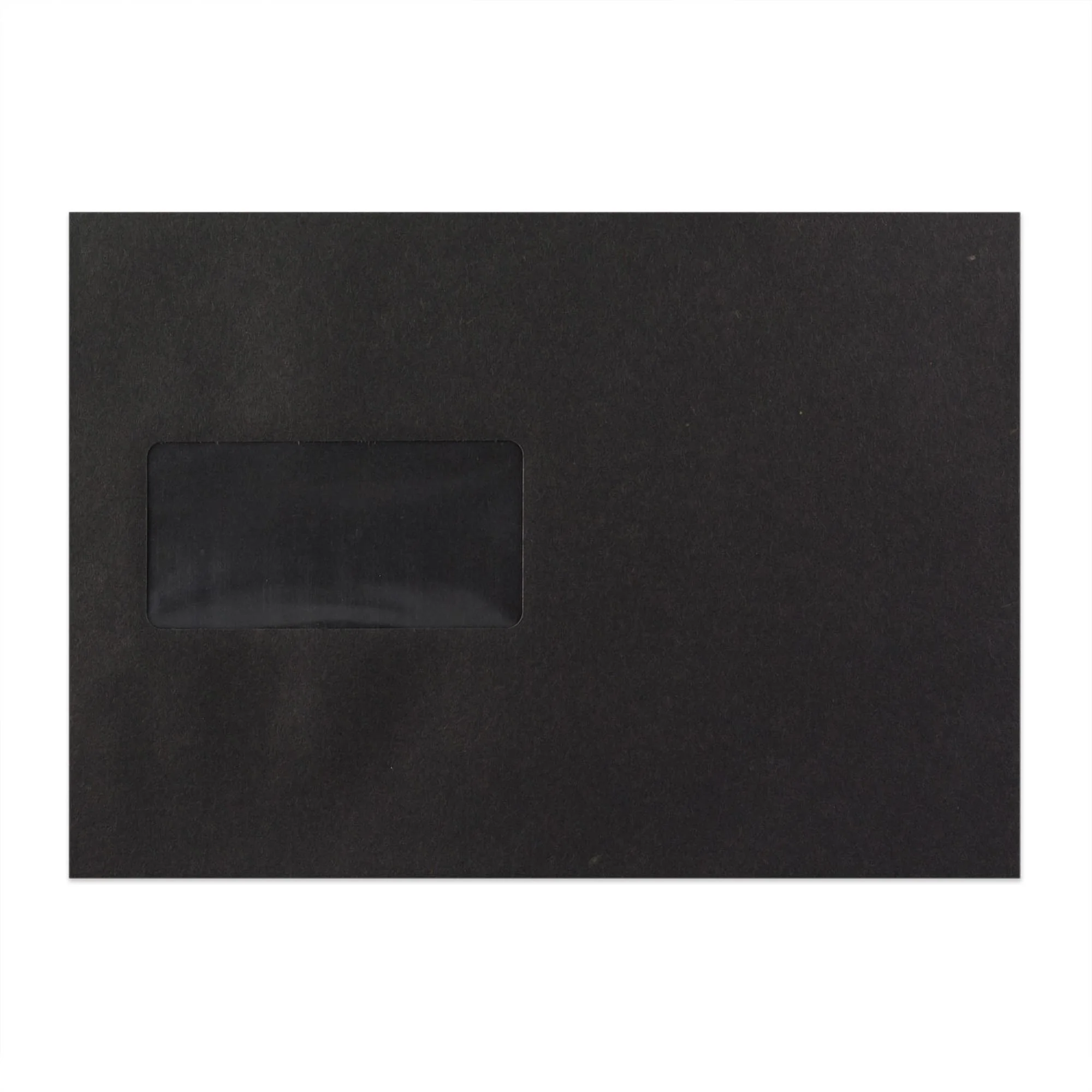 162x229 mm (C5) Zwarte Envelop