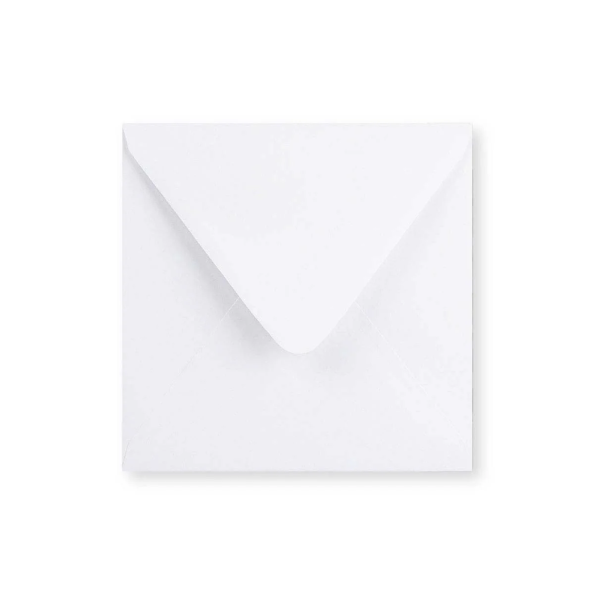 Witte envelop - Punt Flap 170x170 mm