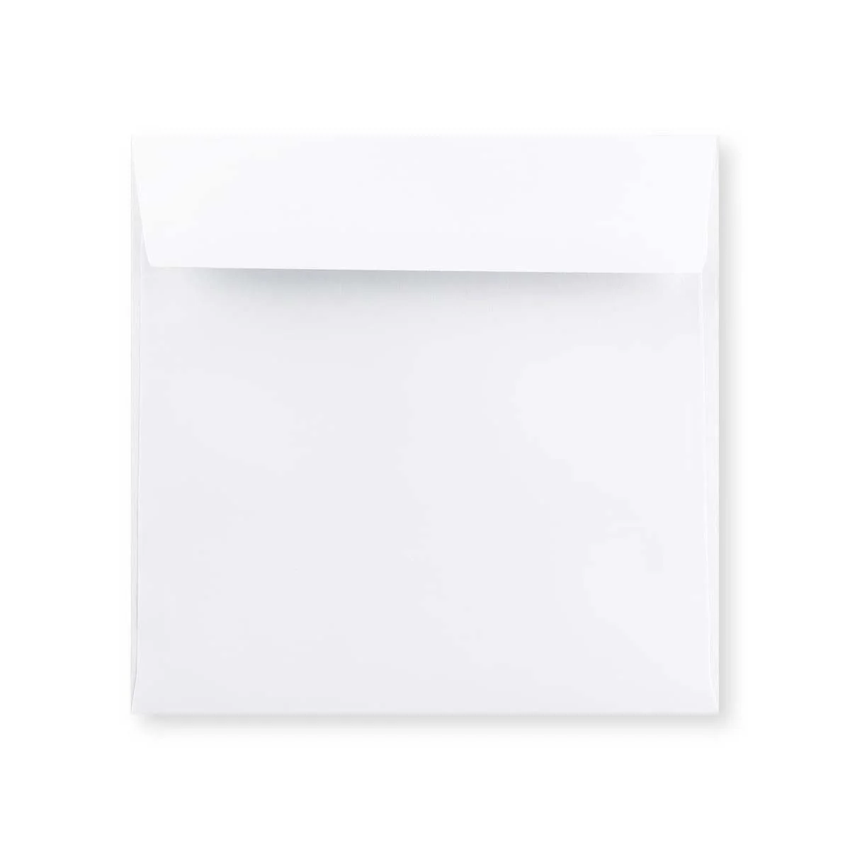 Witte Envelop - Rechte Flap 185x185 mm