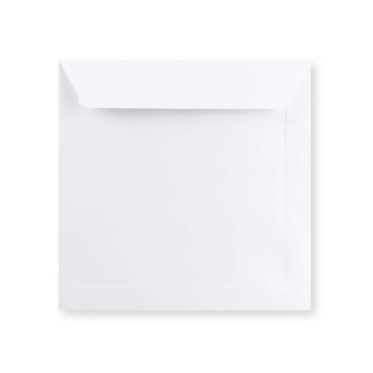 Witte Envelop - Rechte Flap 200x200 mm