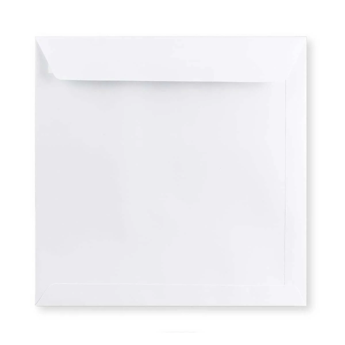 Witte Envelop - Rechte Flap 240x240 mm