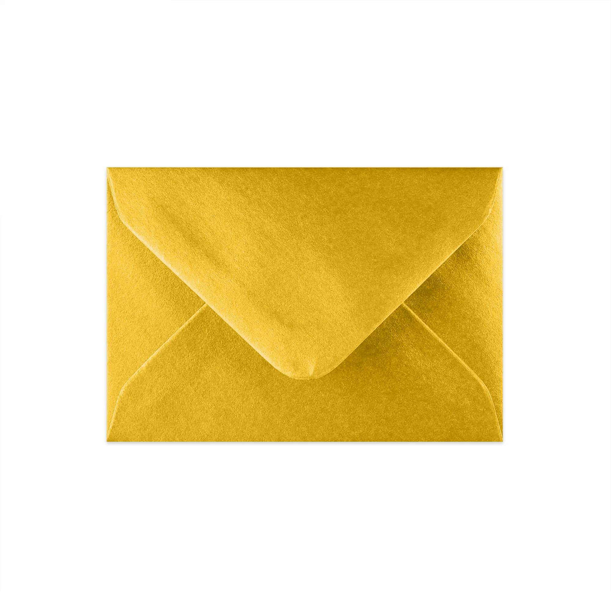 70x100 mm Metalen Gouden Envelop