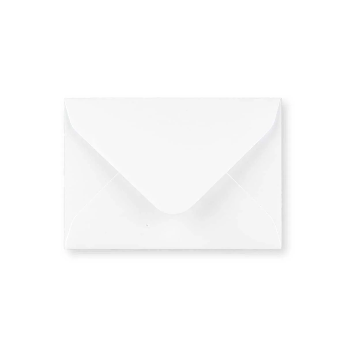 Witte envelop - Punt Flap 70x100 mm
