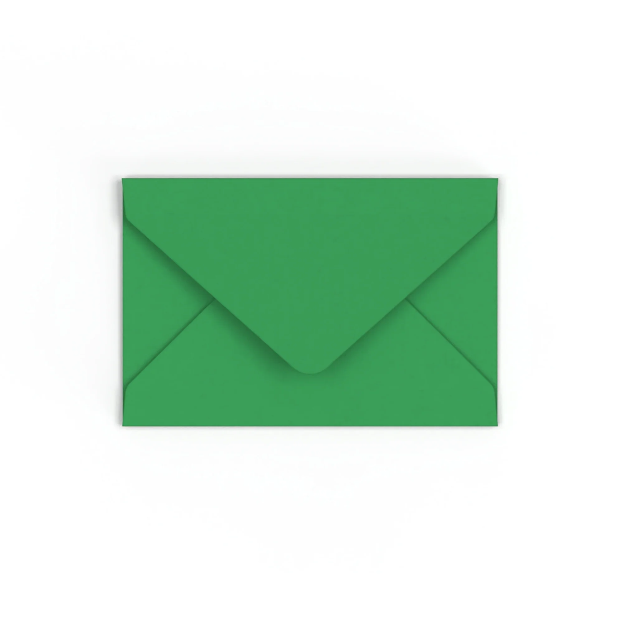 Diepgroene envelop 62x94 mm