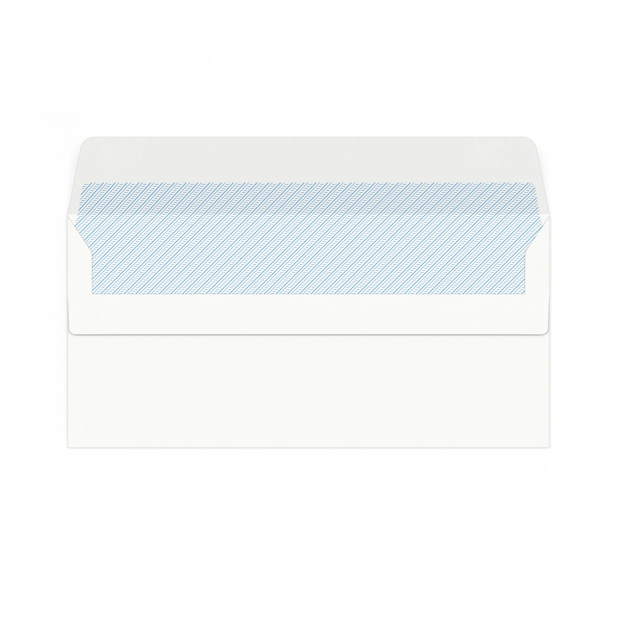 DL Witte envelop met binnendruk 100GSM (110 x 220mm)