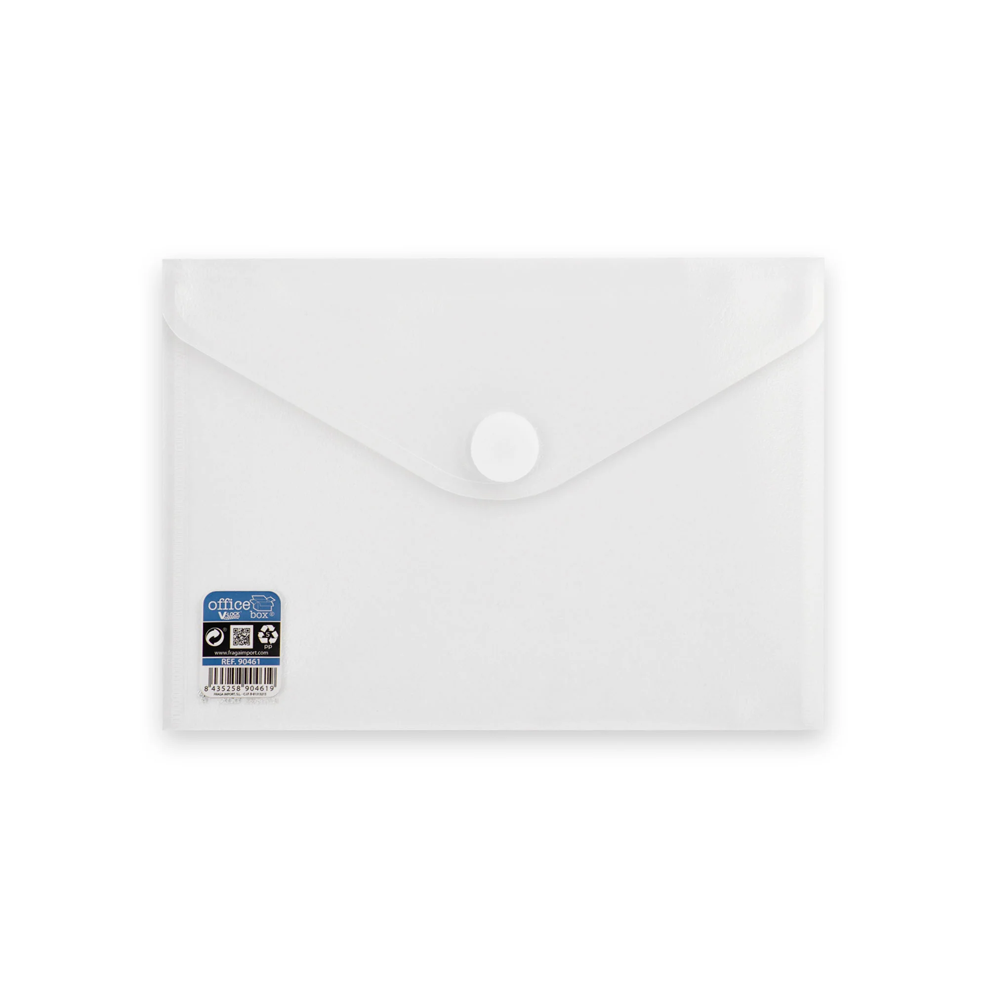 Transparante polypropyleen enveloppen met klittenbandsluiting V-LOCK - Image 12