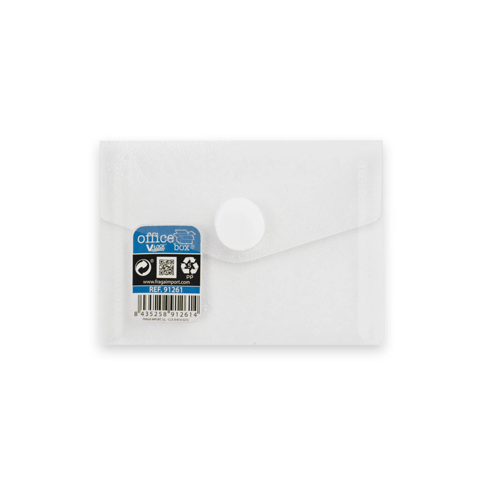 Transparante polypropyleen enveloppen met klittenbandsluiting V-LOCK - Image 24