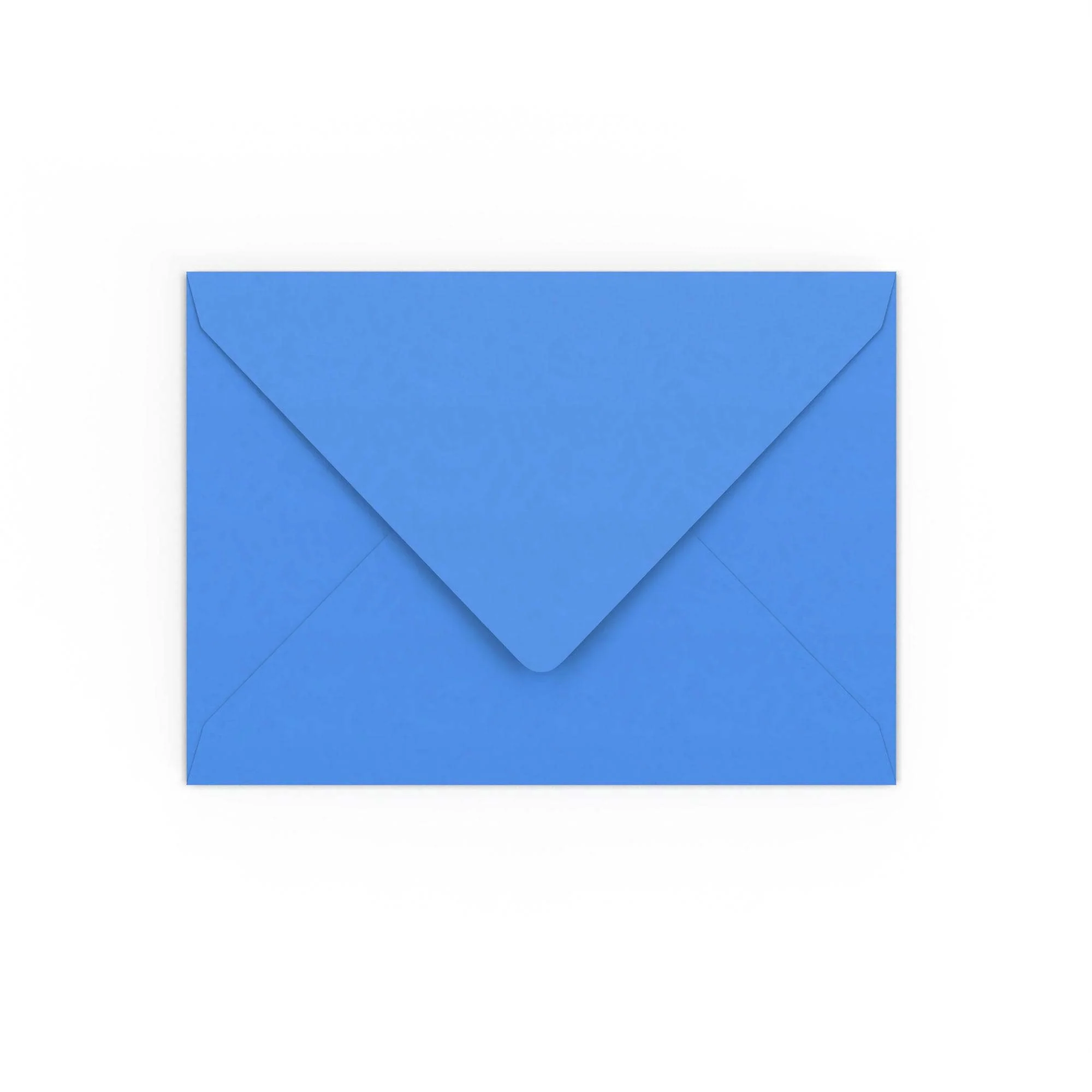 helder blauw envelop 133x184 mm