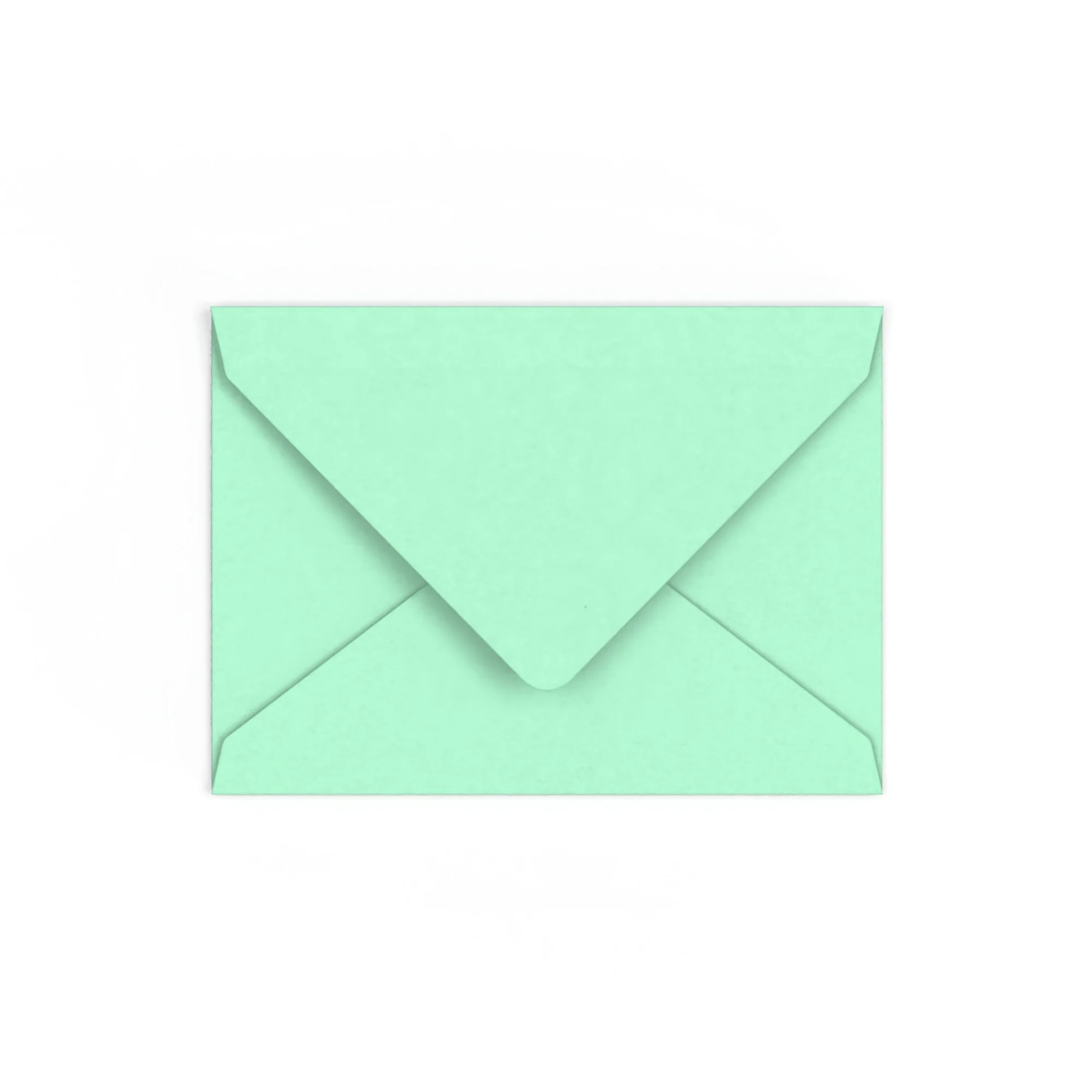 Jade groene envelop 82x113 mm (C7)