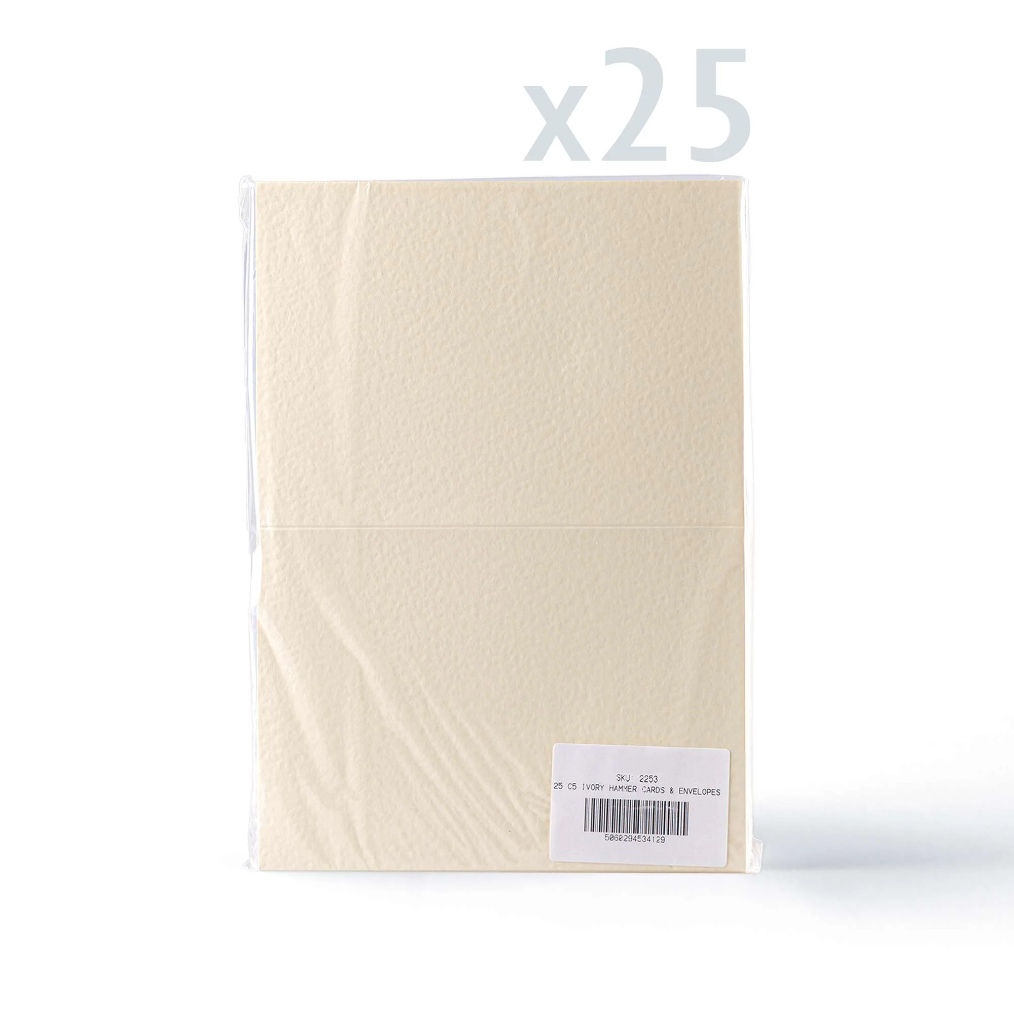 Kaarten en enveloppen met hamerslagstructuur – verpakking - Image 28