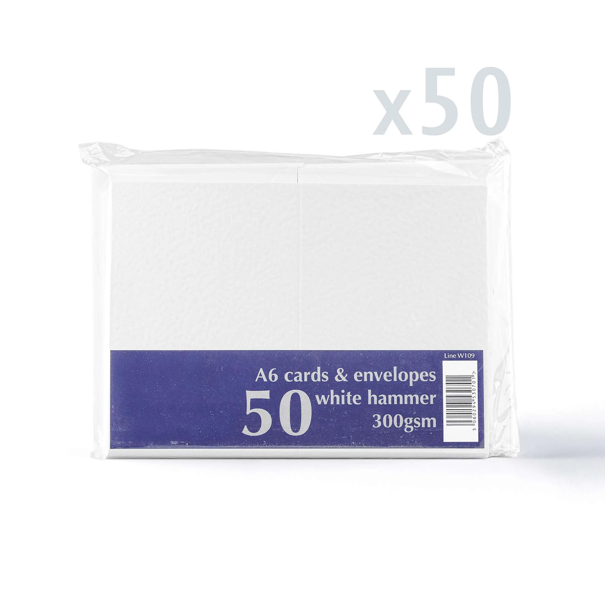 Kaarten en enveloppen met hamerslagstructuur – verpakking - Image 4
