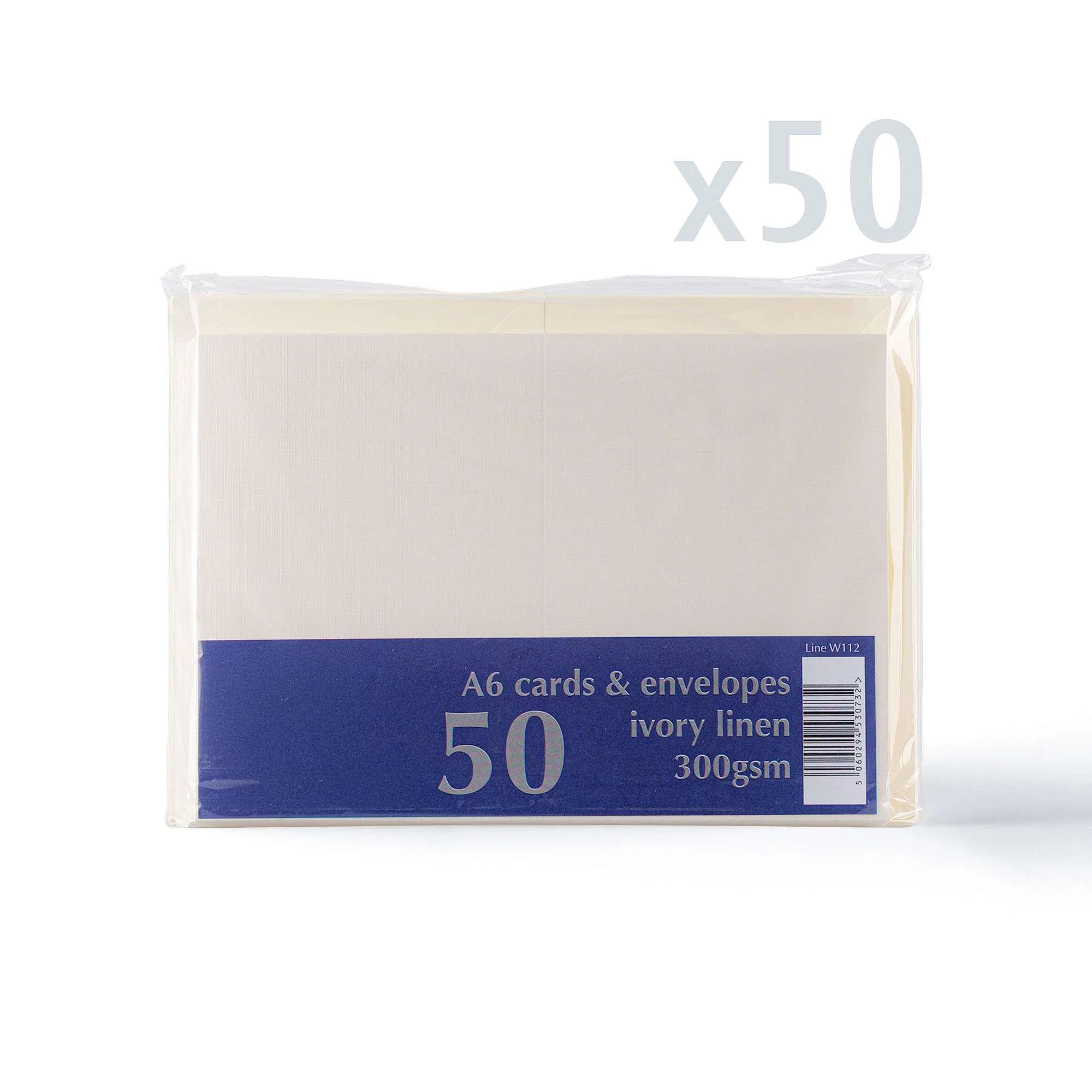 Kaarten en enveloppen met linnenstructuur – verpakking - Image 20